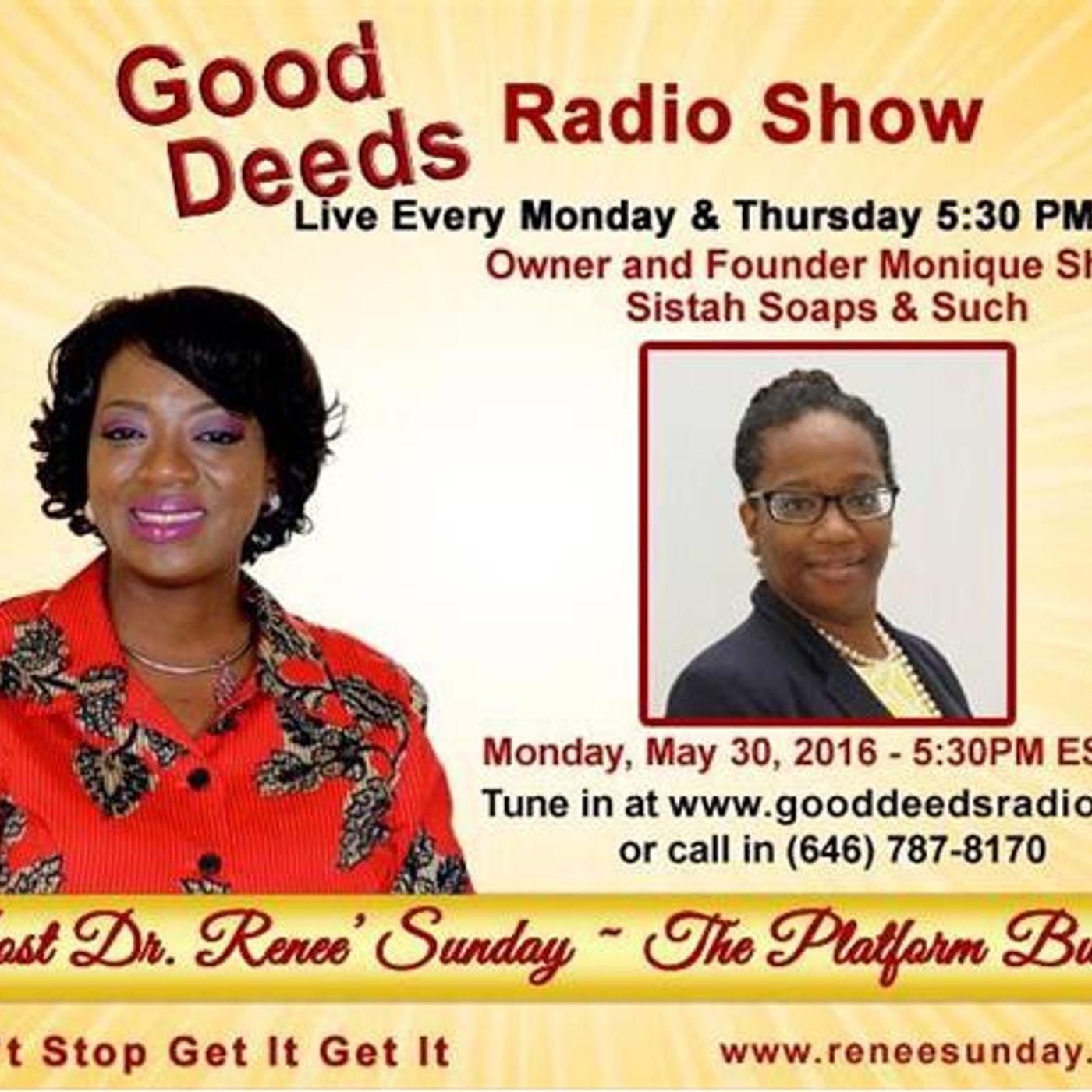 What are you putting on your skin? Sistah Soap Monique Sharp shares on GD episode artwork