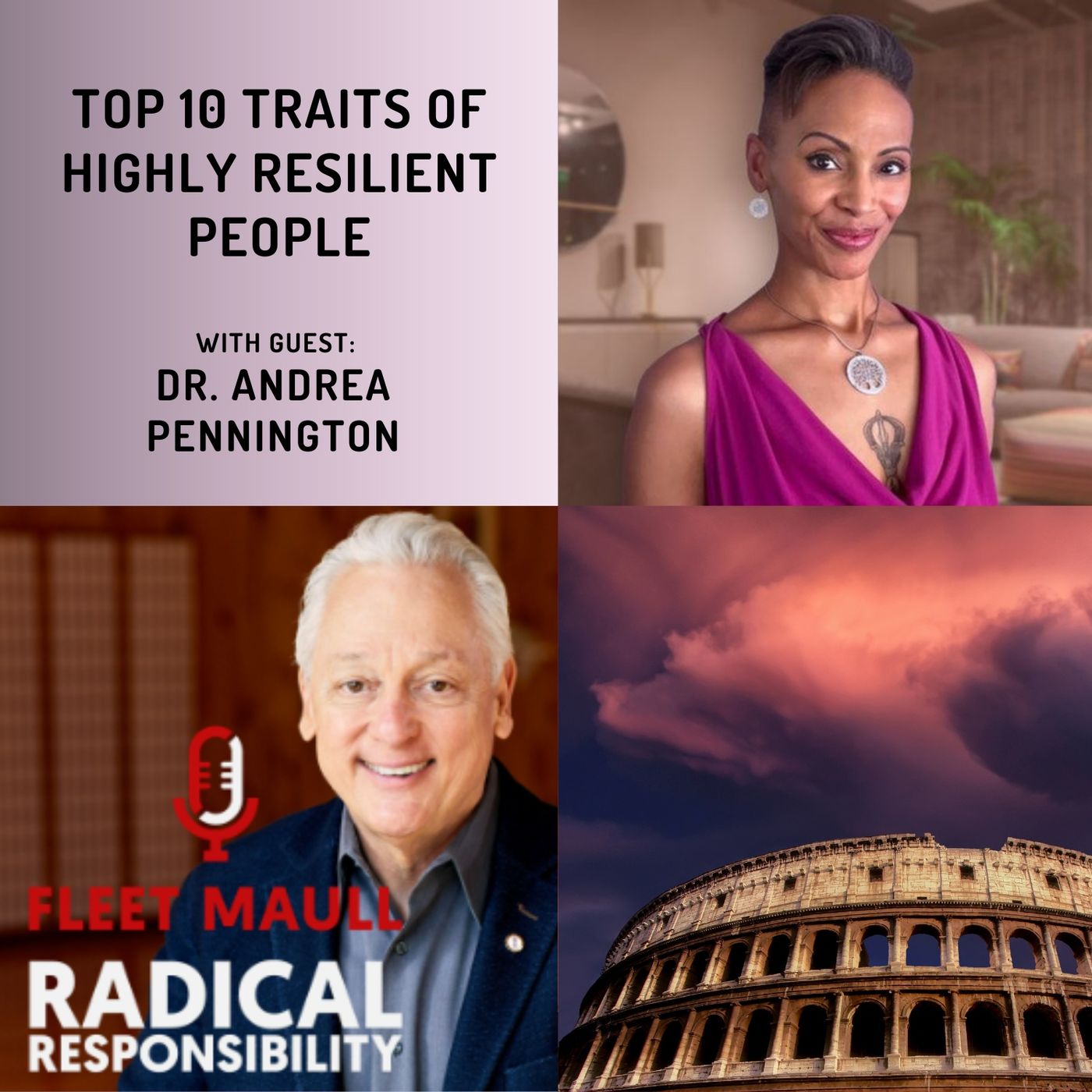 EP 135: Top 10 Traits of Highly Resilient People | Andrea Pennington