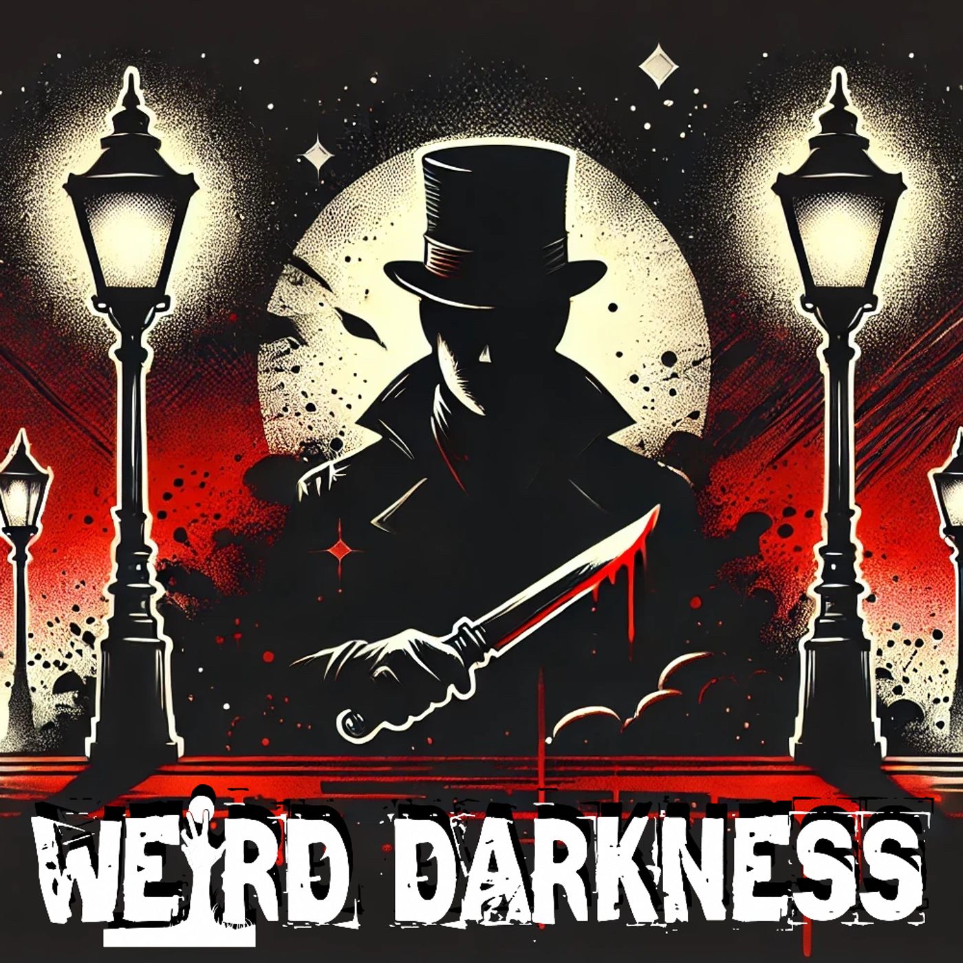 cover of episode “INSIDE THE MIND OF JACK THE RIPPER” and More True Horror! #WeirdDarkness