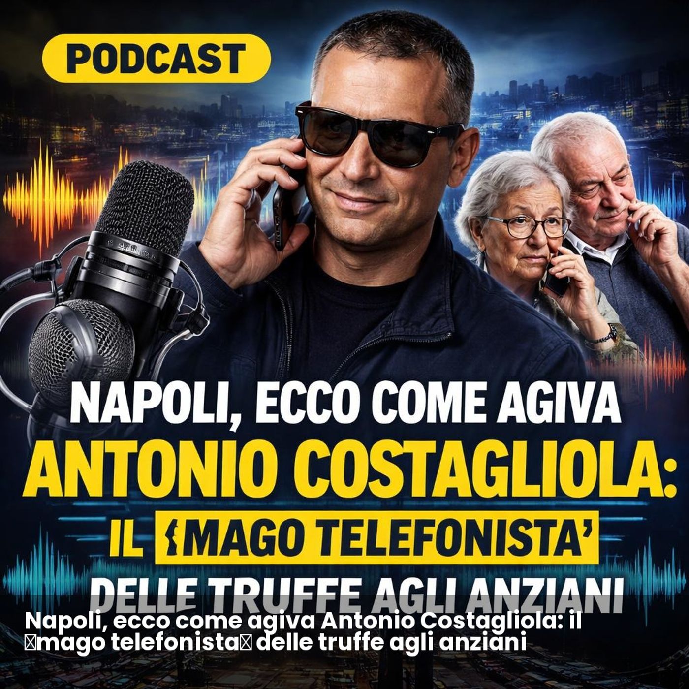 Napoli, ecco come agiva Antonio Costagliola: il «mago telefonista» delle truffe agli anziani episode artwork