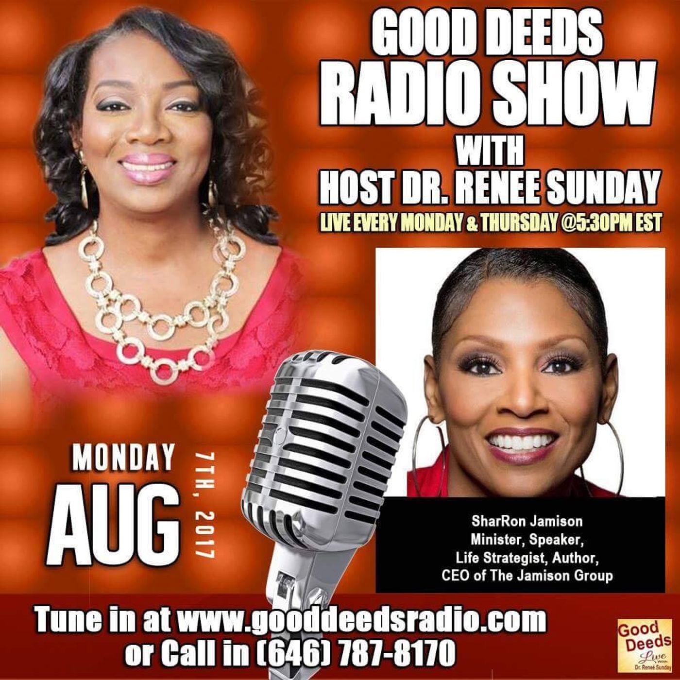 Dr. Renee Sunday\'s show