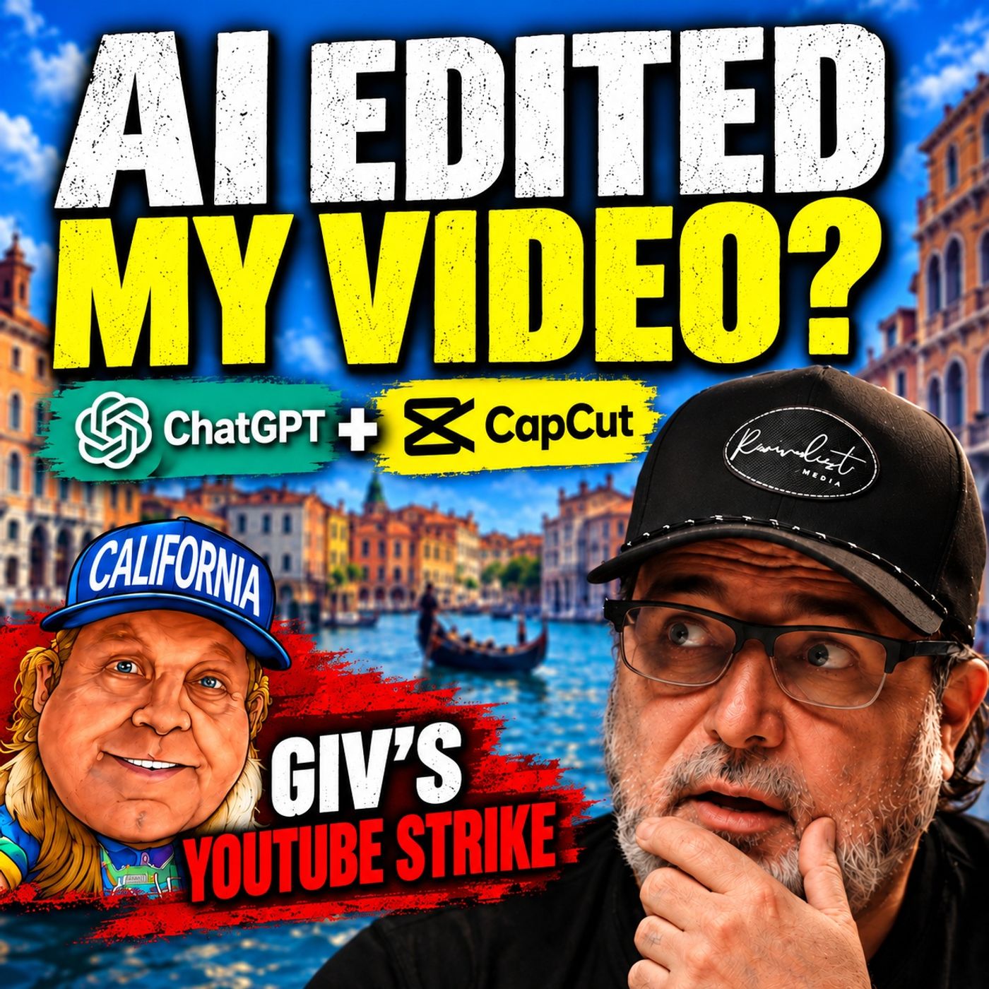 ChatGPT Video Editing in CapCut & German in Venice’s YouTube Strike episode artwork