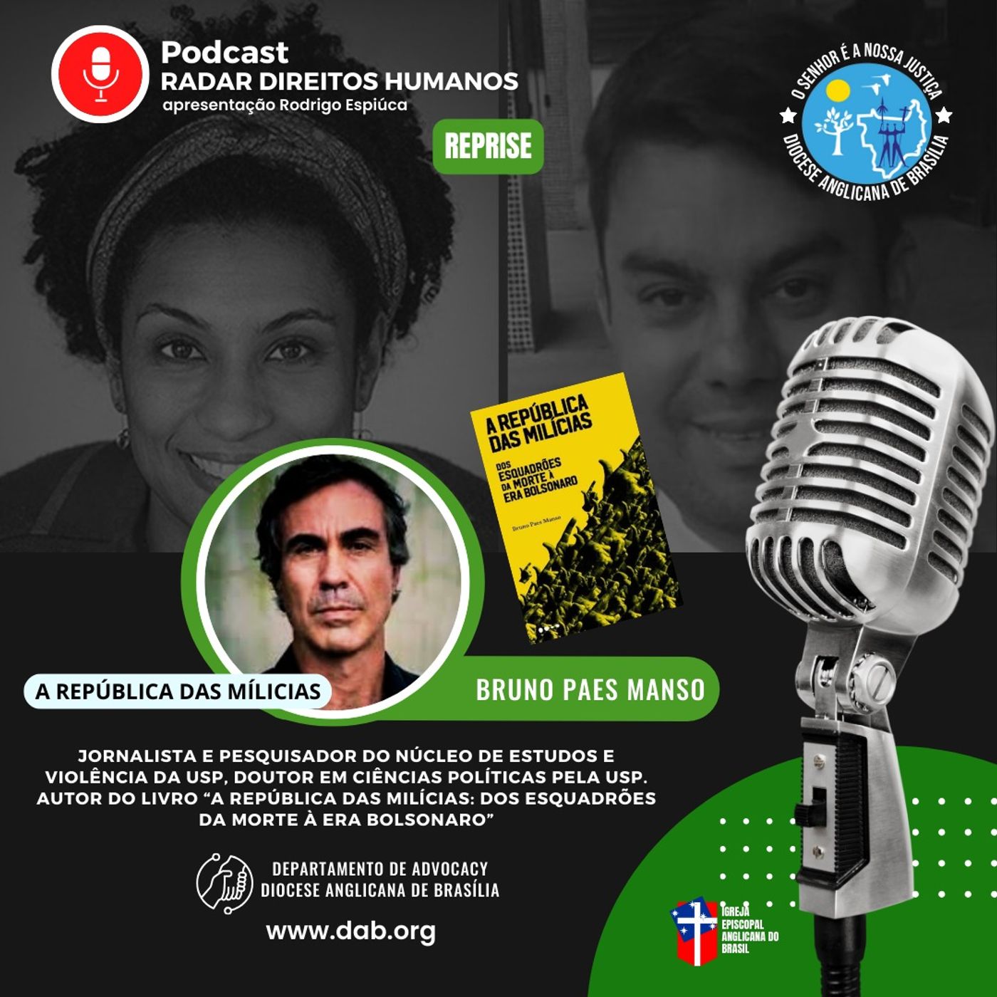 #Reprise: Violência urbana, milícias, Religião e bolsonarismo, com Bruno Paes Manso episode artwork