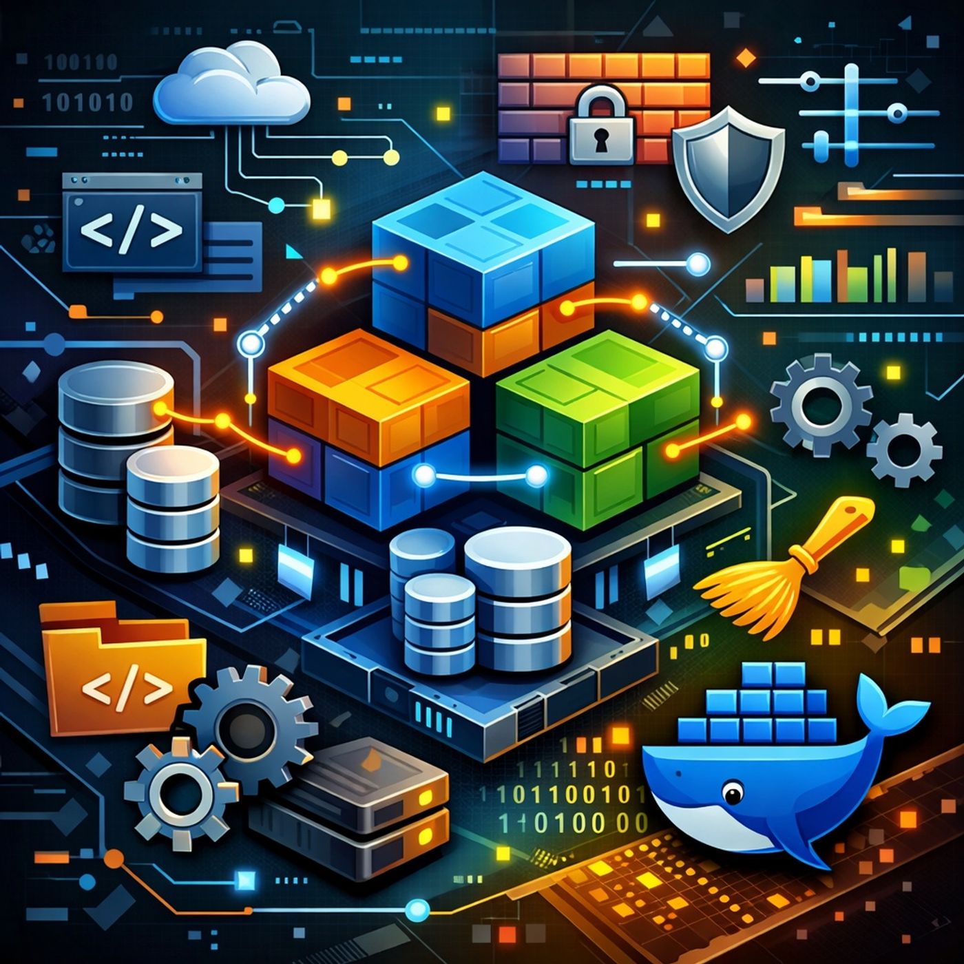 Course 31 - Dive Into Docker | Episode 8: Networking, Persistence, and System Optimization