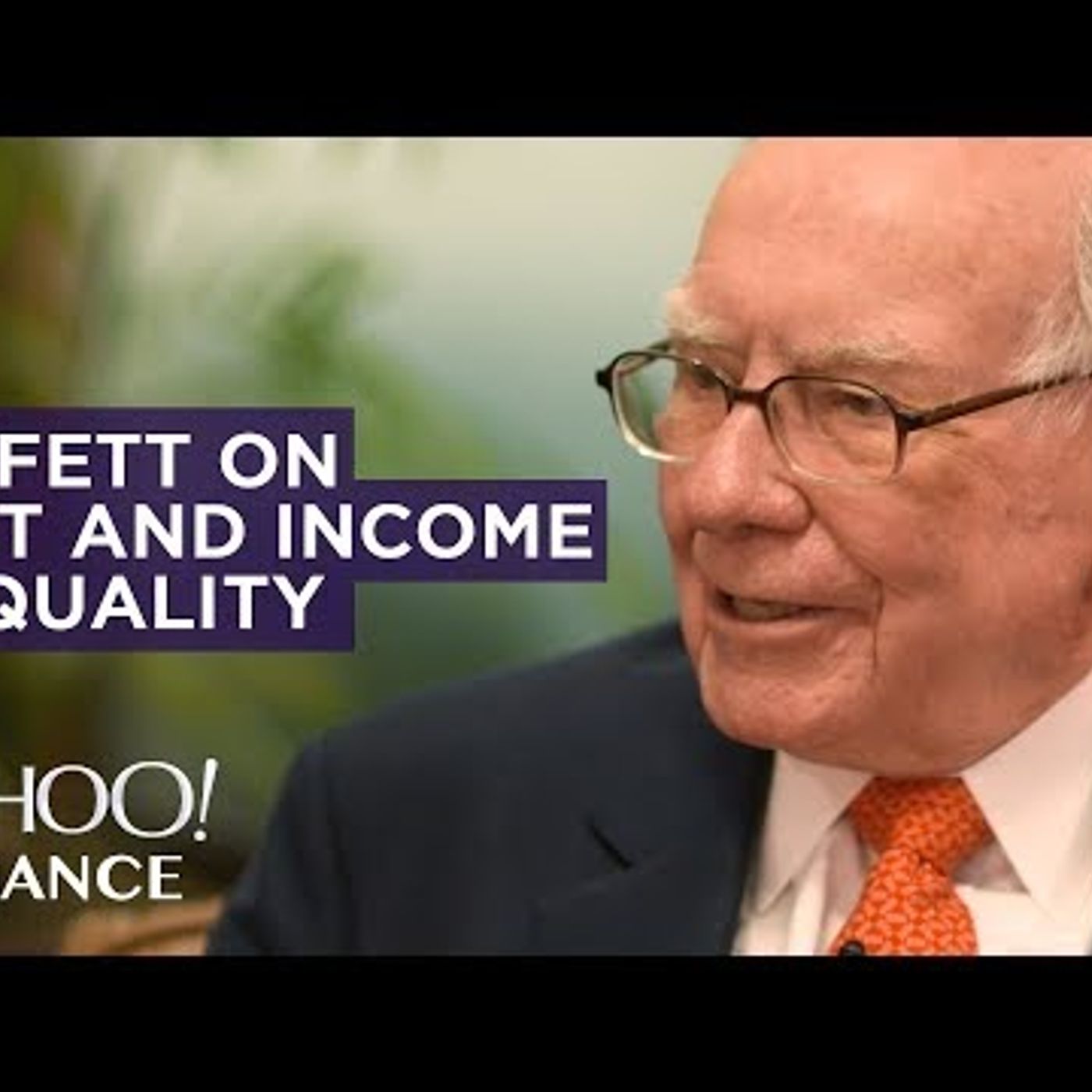 081. Warren Buffett talks reducing debt and income inequality