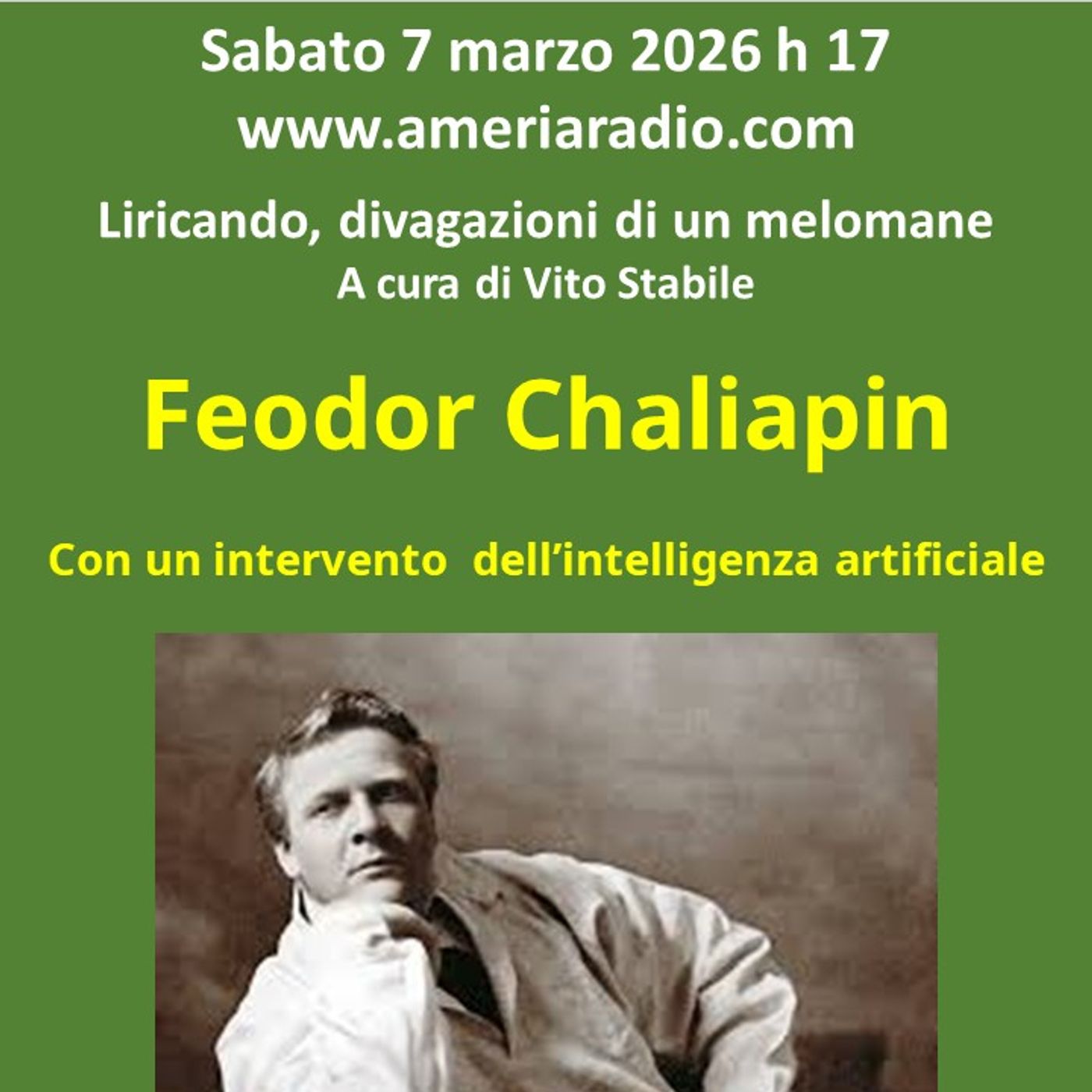 Liricando divagazioni di un melomane - Feodor Chaliapin episode artwork