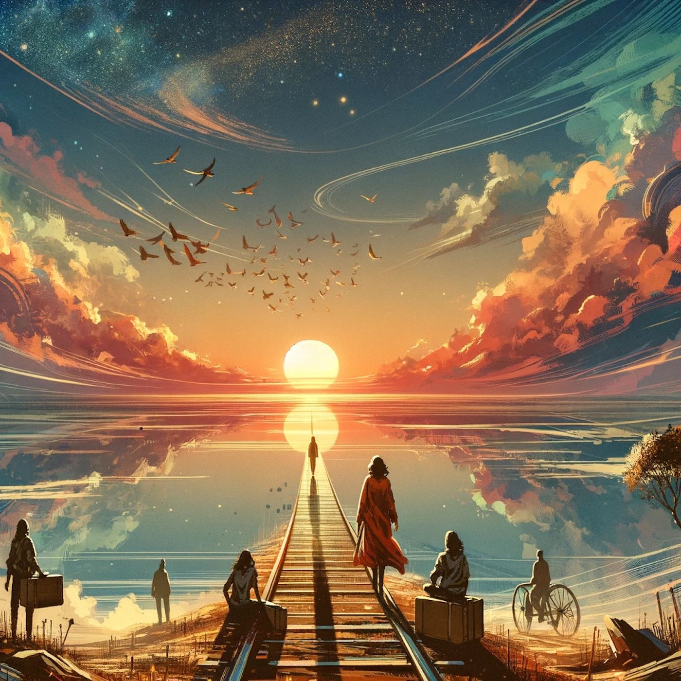"Life is a long preparation for something that never happens." episode artwork