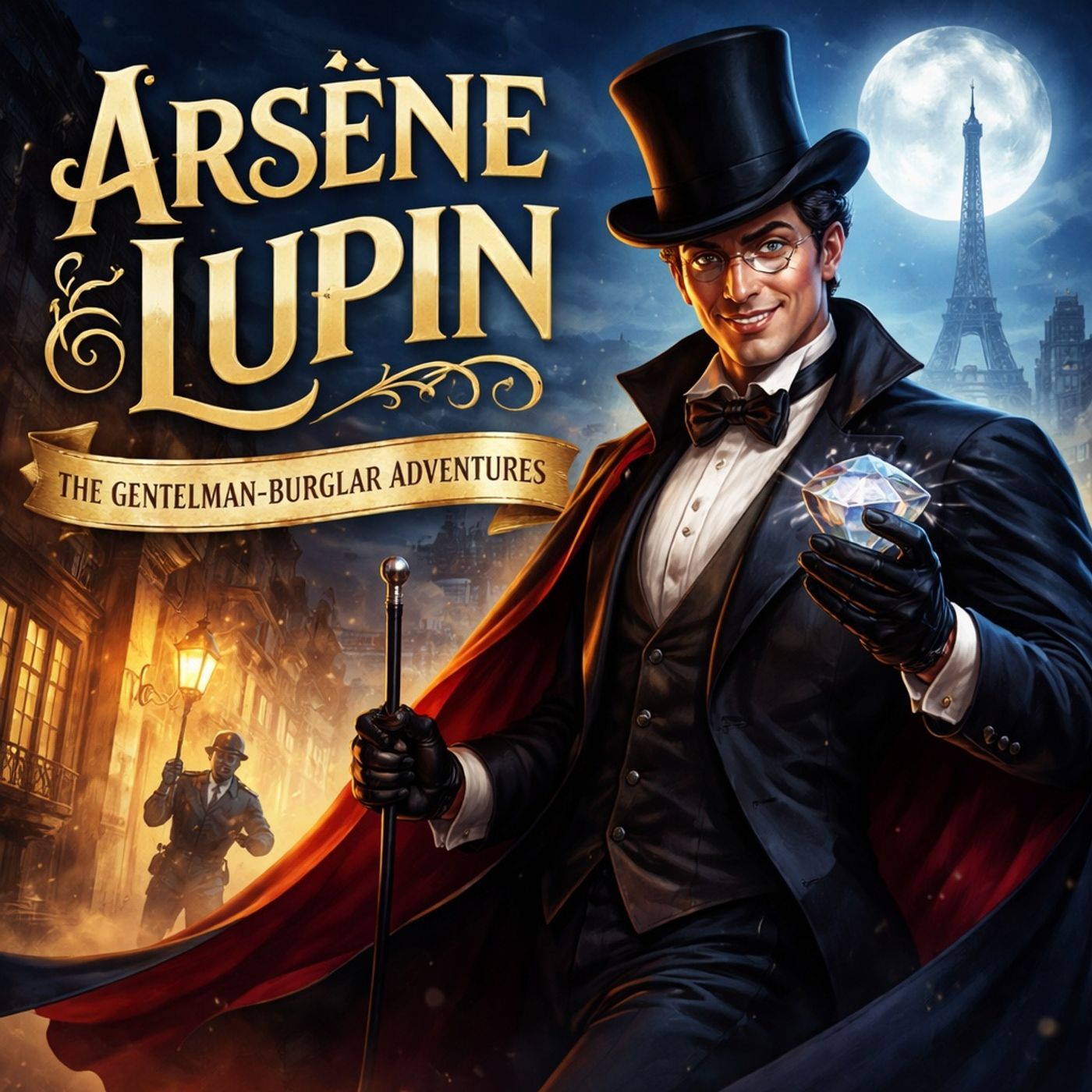 Arsène Lupin The Gentleman-Burglars Adventures podcast artwork