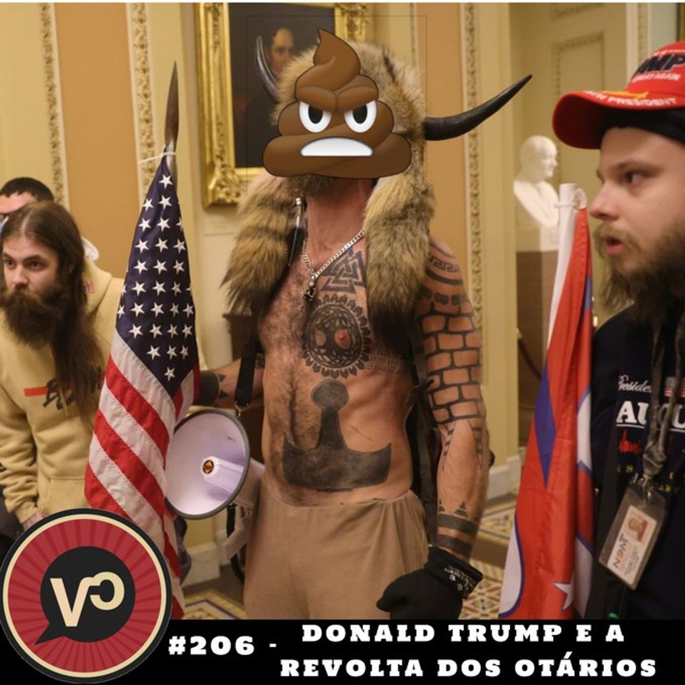 #206 Donald Trump e a Revolta dos Otários - com Tanguy Baghdadi e Amauri Gonzo