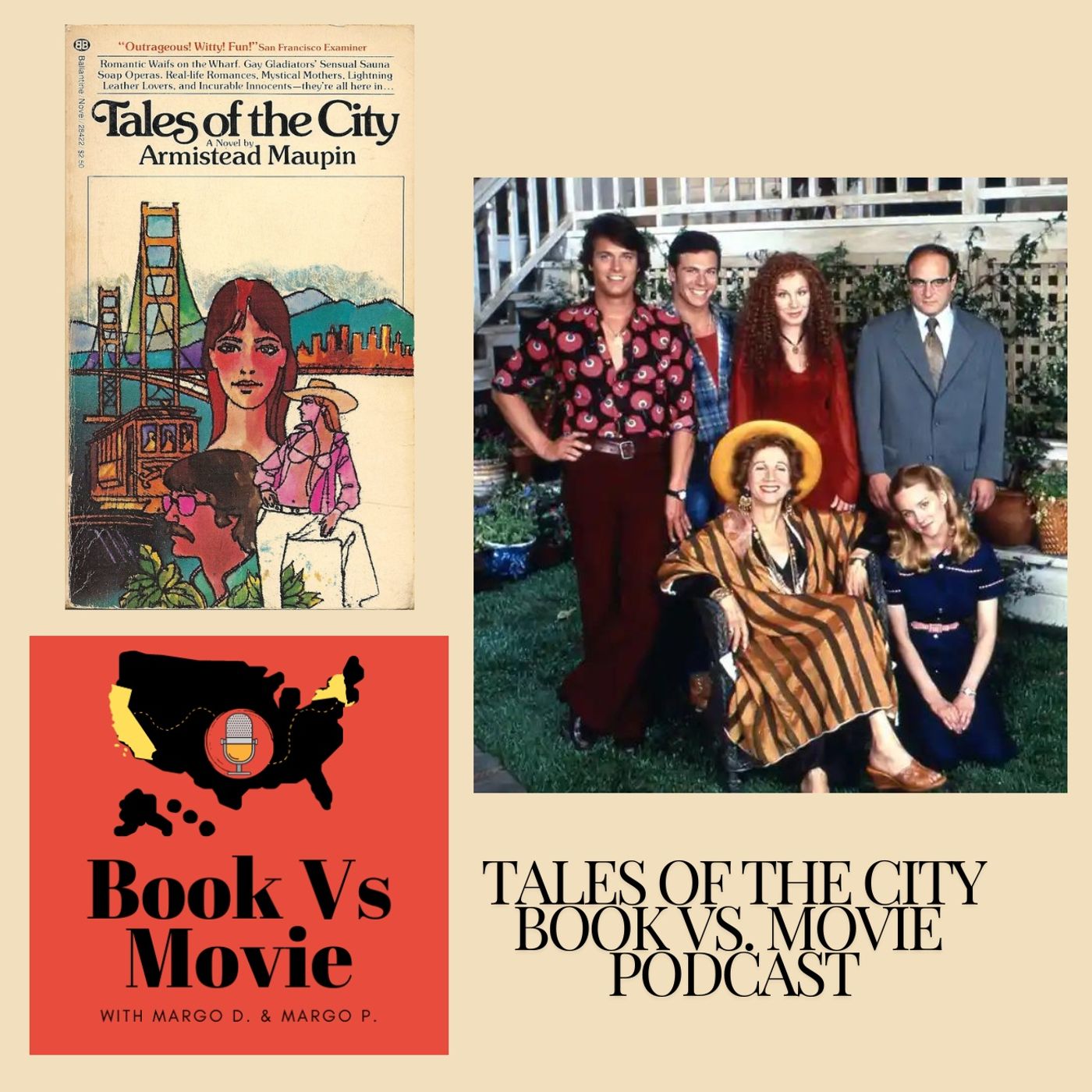 Tales of the City (1994) Laura Linney, Olympia Dukakis, Chloe Webb, & Armistead Maupin