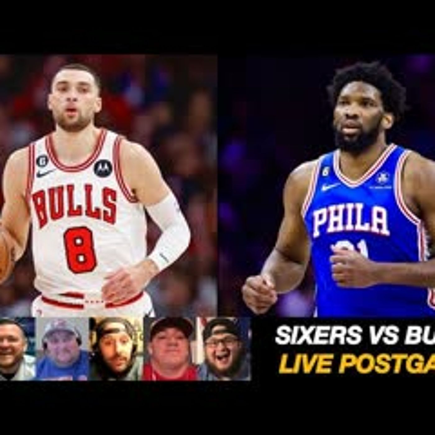 Sixers vs Bulls POSTGAME + REACTIONS | Philadelphia 76ers vs Chicago Bulls | LIVE NBA POSTGAME episode artwork