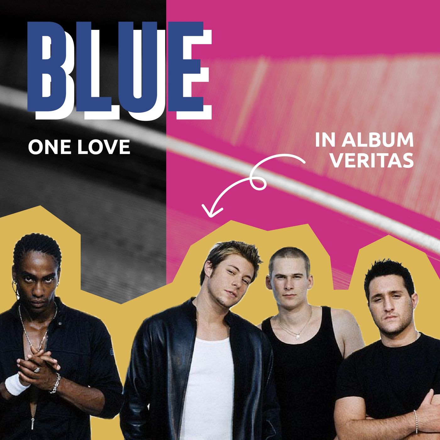 24. Blue "One love"