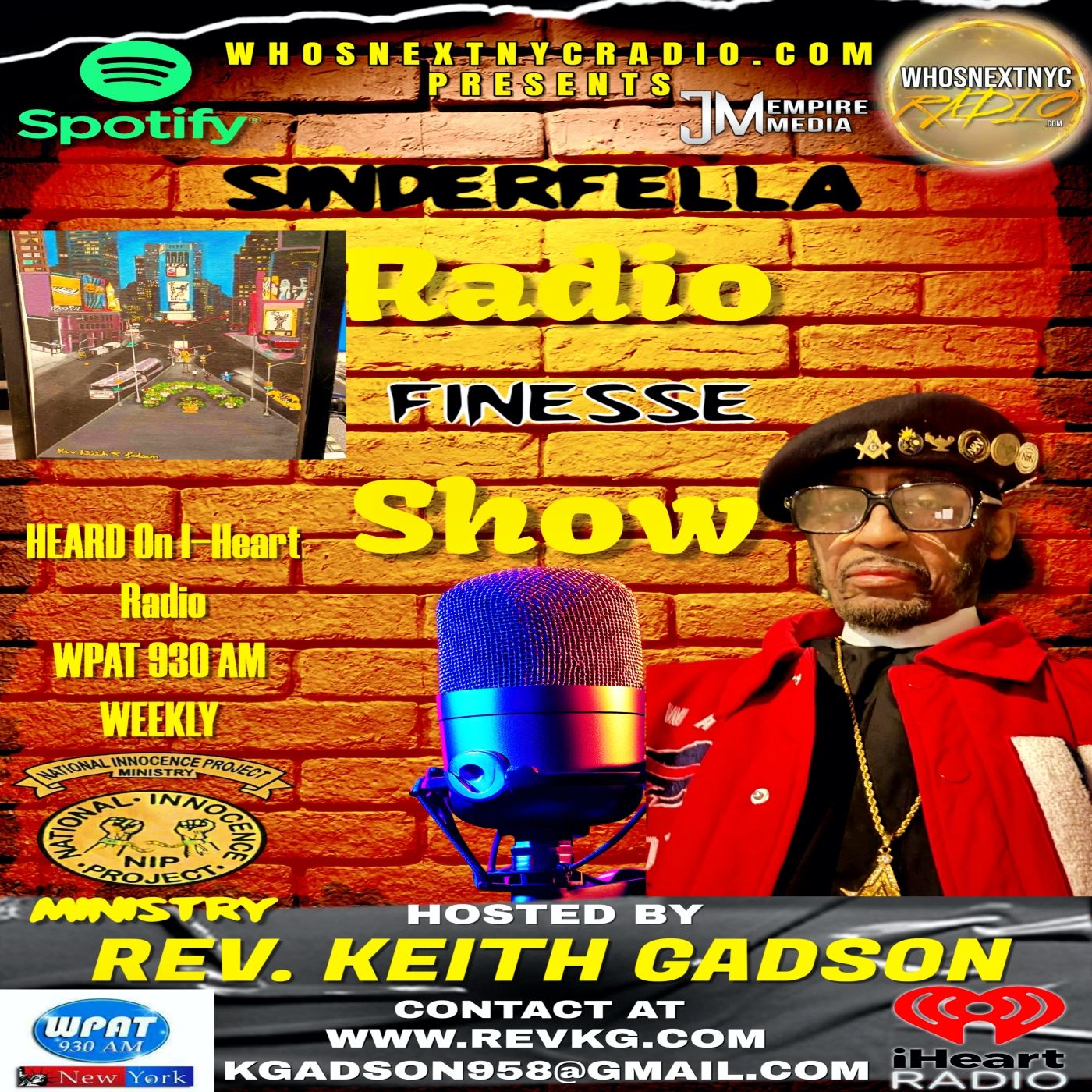 Sinderfella Radio Finesse Show