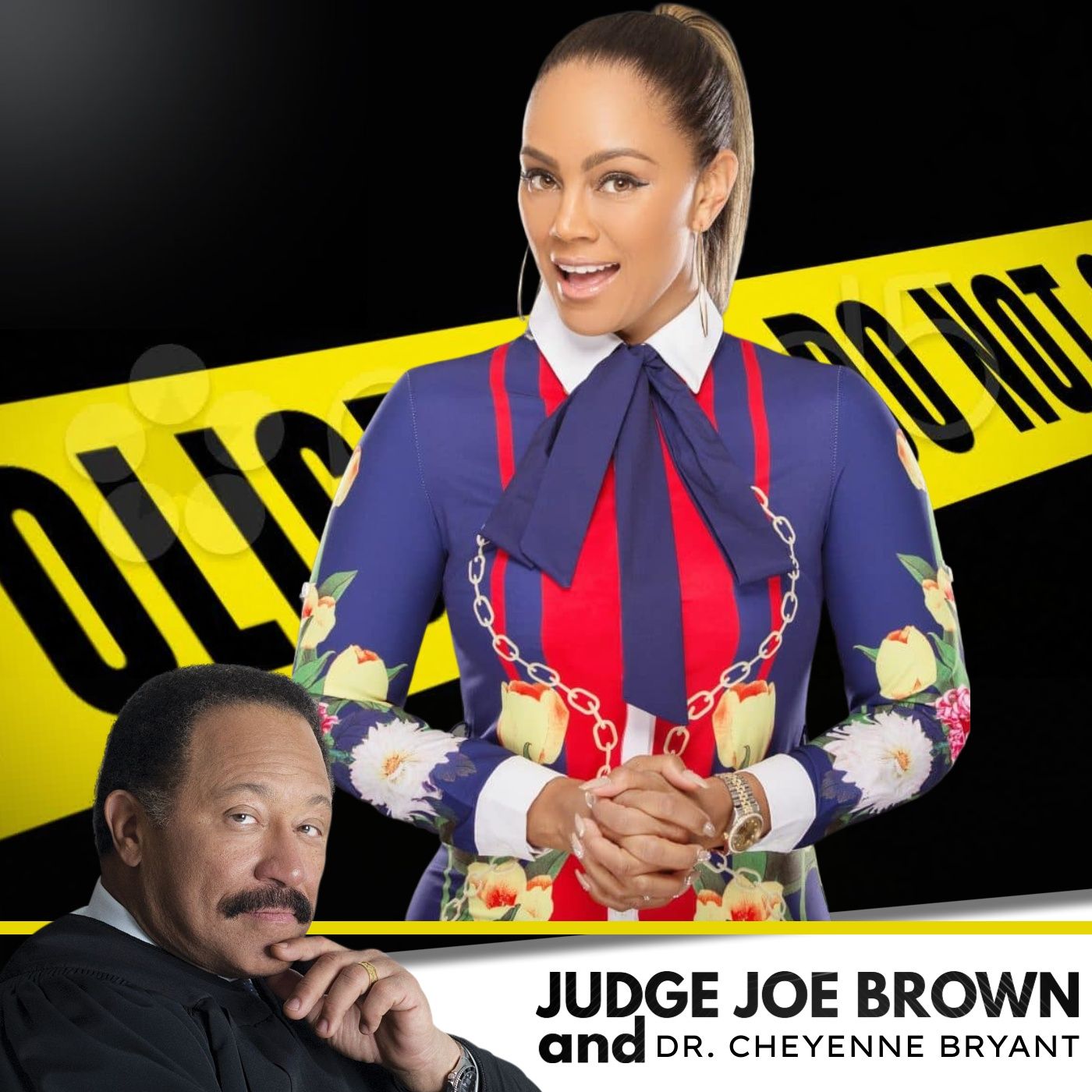 JUDGE JOE BROWN and DR. CHEYENNE BRYANT ... DAUNTE WRIGHT AFTER MATH, MEDIA SCHEMATICS and the PSYCHOLOGY THEREOF episode artwork