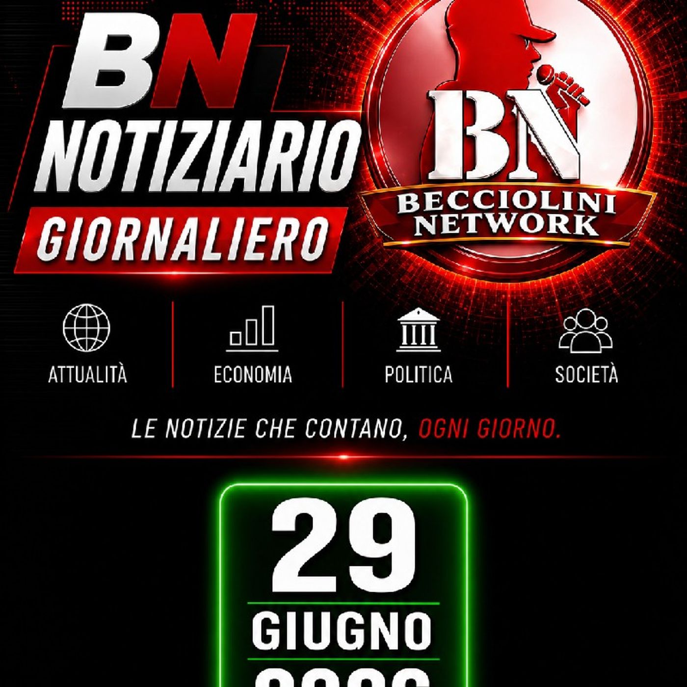 CAPIRE PRIMA DI CREDERE | Notiziario del mattino - del 29 Giugno 2026 episode artwork