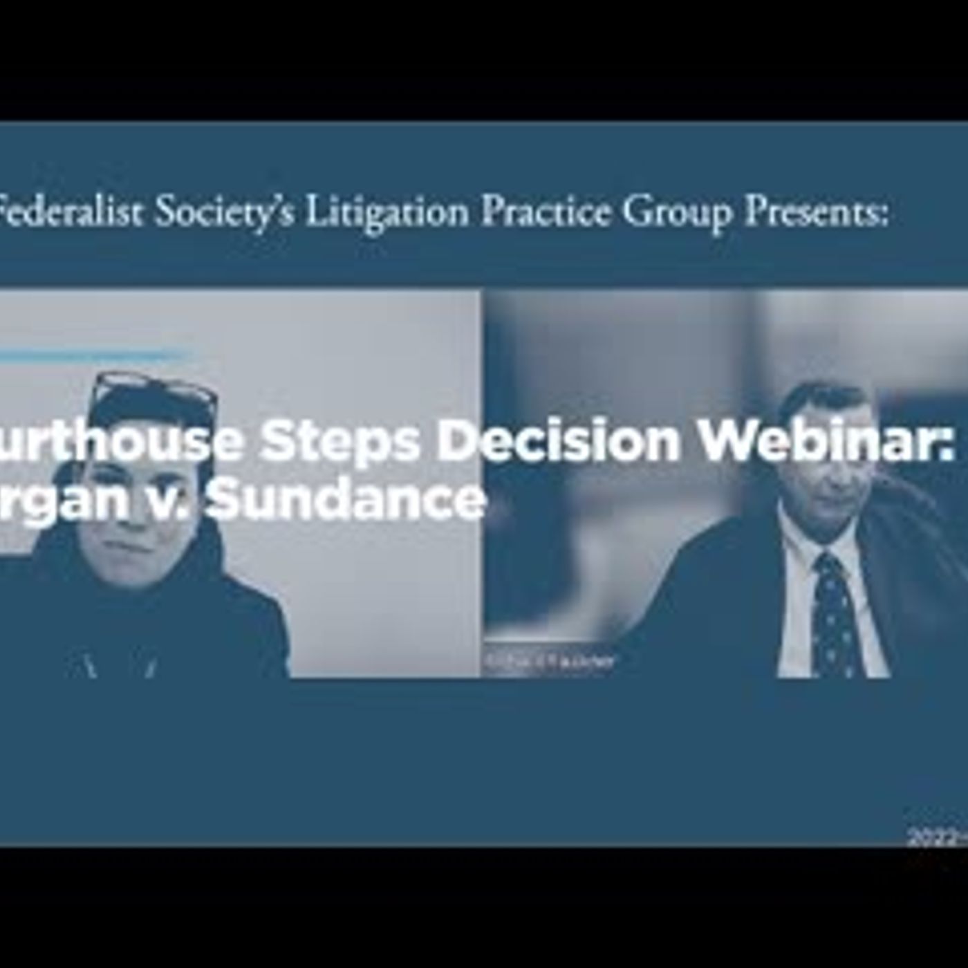 Courthouse Steps Decision Webinar: Morgan v. Sundance episode artwork