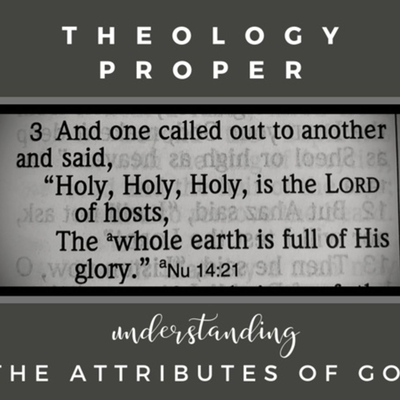 Adult Sunday School Lesson #8: Theology Proper - The Doctrine Of God(Part 3) episode artwork