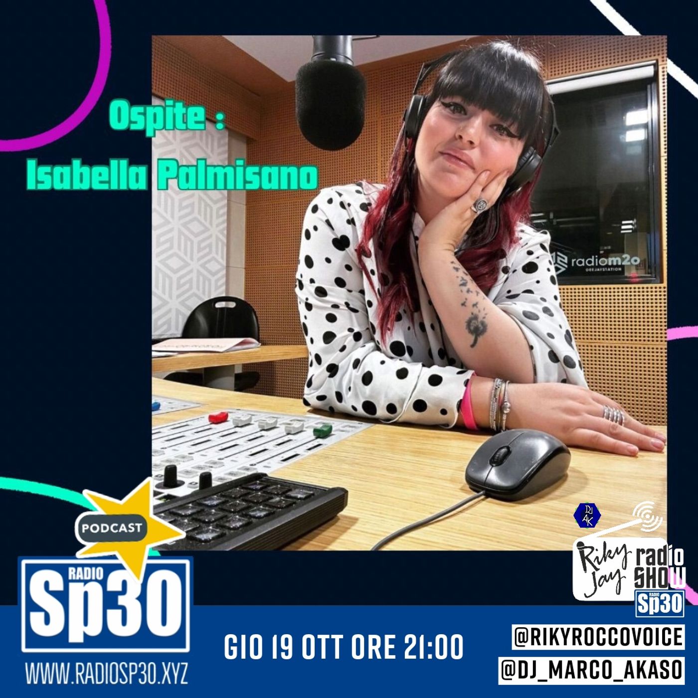 RikyJay Radio Show - ST.5 N.05 - ospite Isabella Palmisano episode artwork