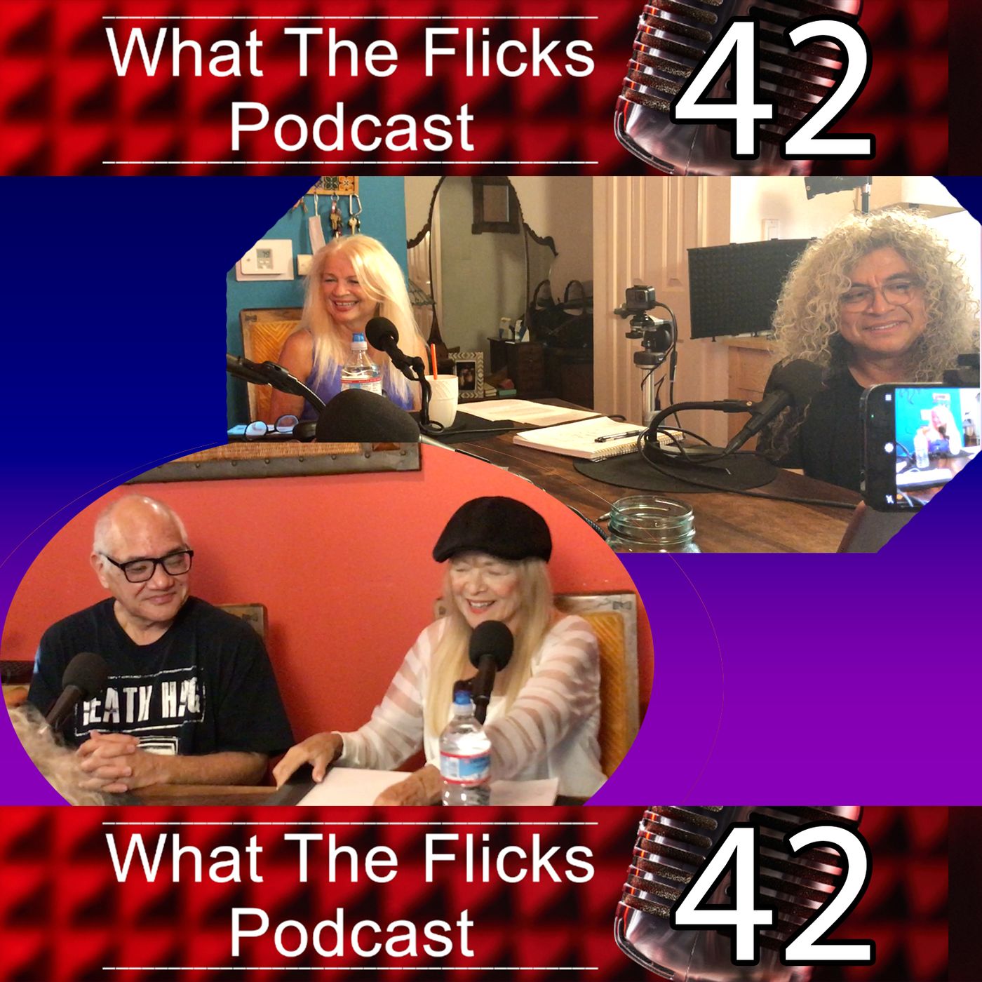 WTF 42 "The Lie" (2018); "The Tomorrow War" (2021); "The Sparks Brothers" (2021); "Black Widow" (2021) episode artwork