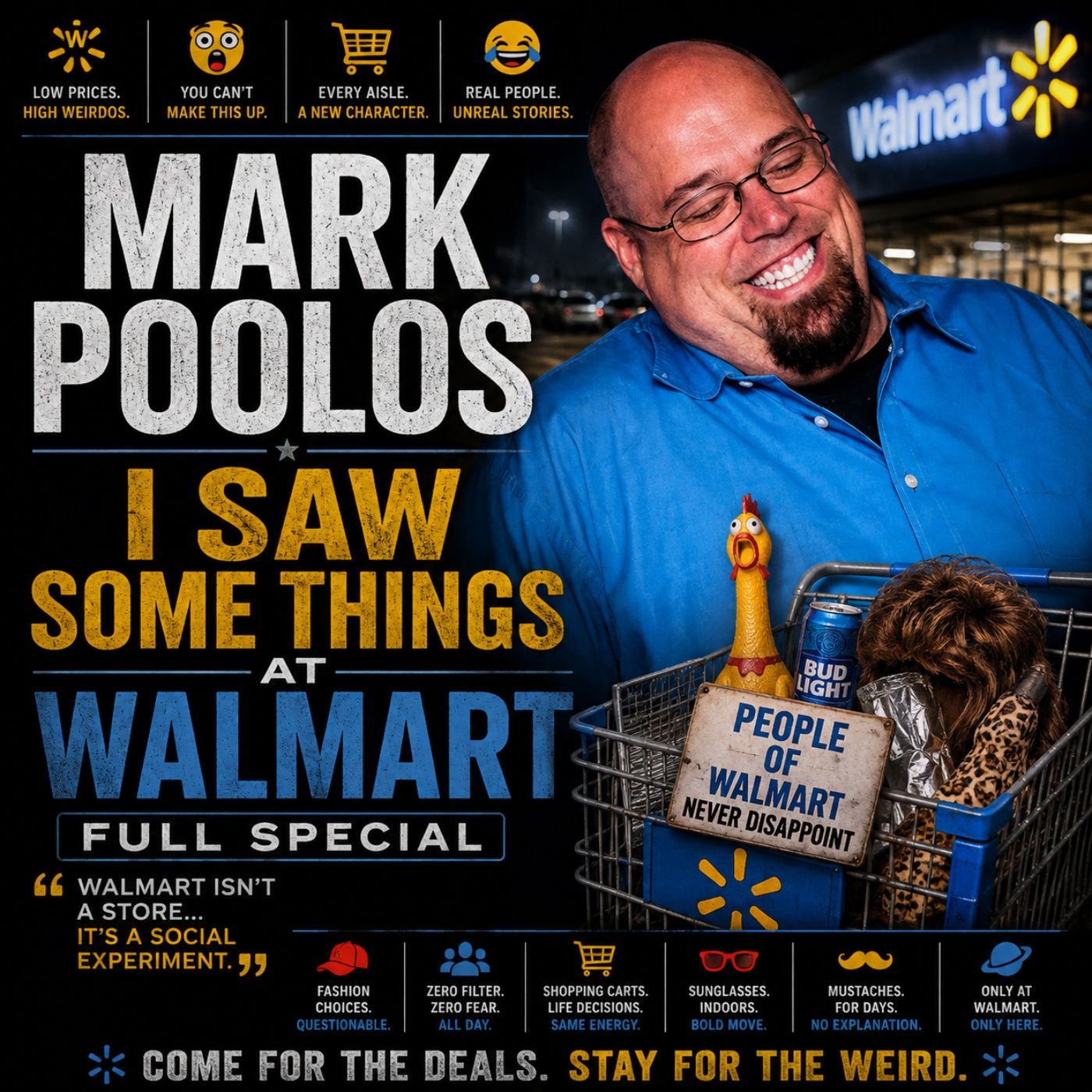 Mark Poolos - I Saw Some Things At Walmart Full Special (Stand-up Comedy) episode artwork