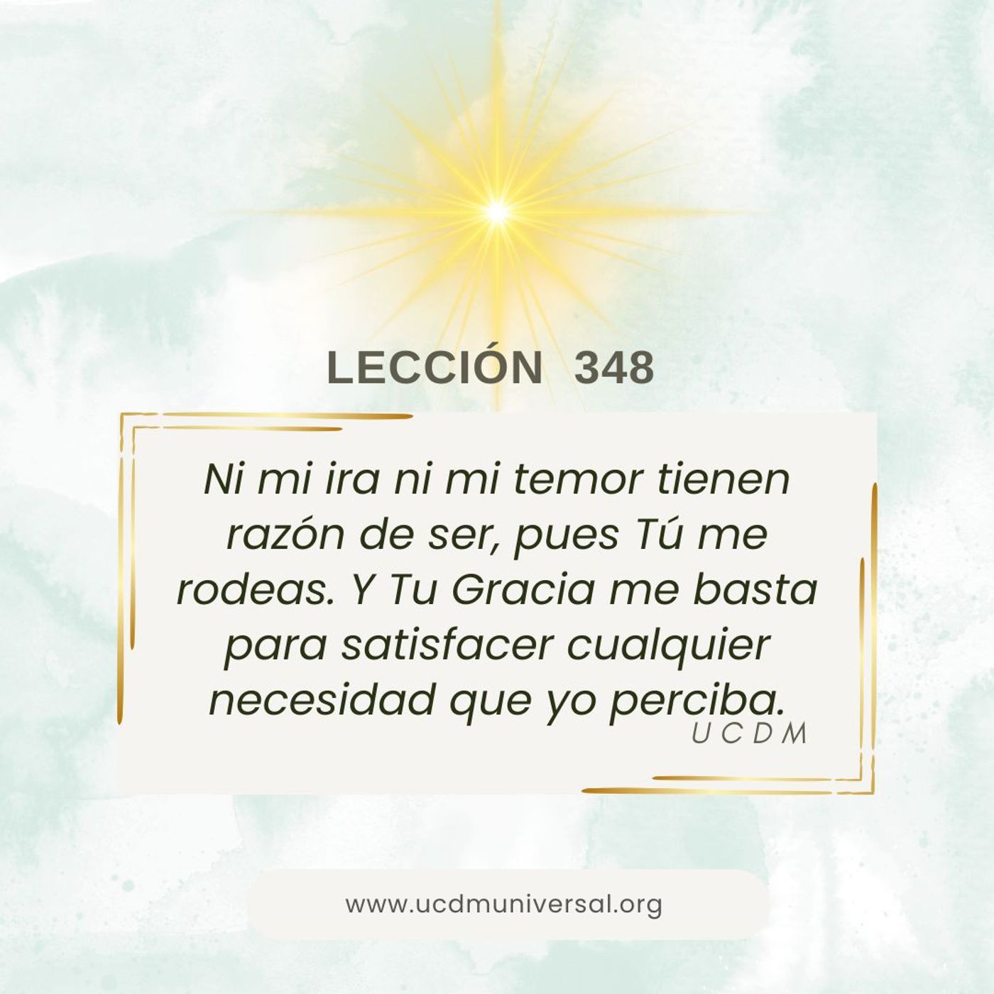 UCDM Universal LECCIÓN DEL DÍA