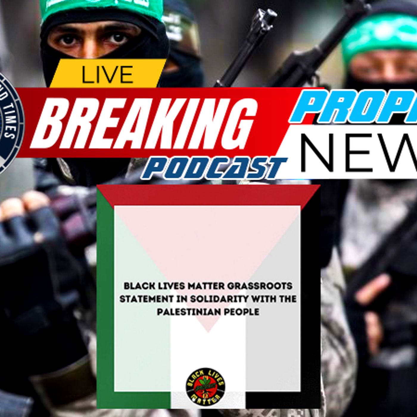 Black Lives Matter Hold Rallies In Support Of 'New Nazis' Hamas episode artwork