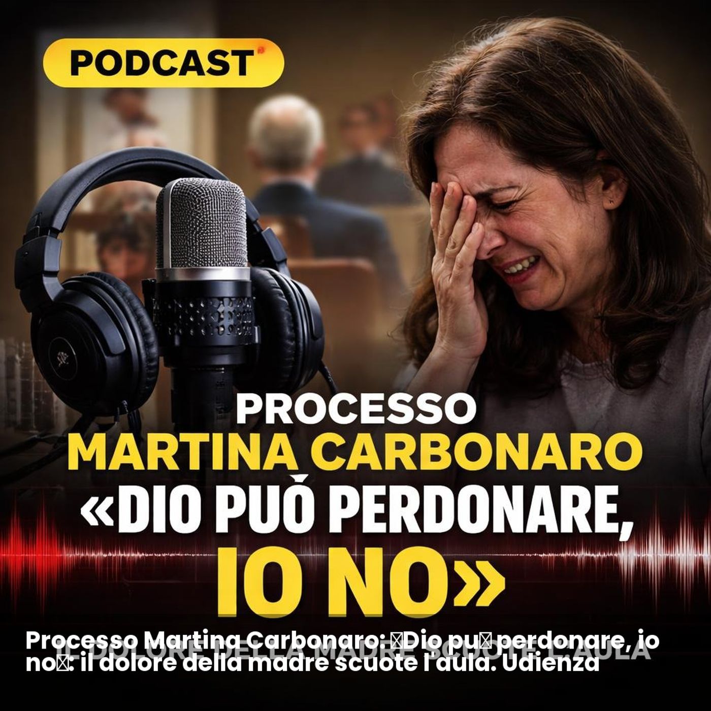 Processo Martina Carbonaro: «Dio può perdonare, io no»: il dolore della madre scuote l'aula. Udienza sospesa dopo le foto dell'autopsia episode artwork