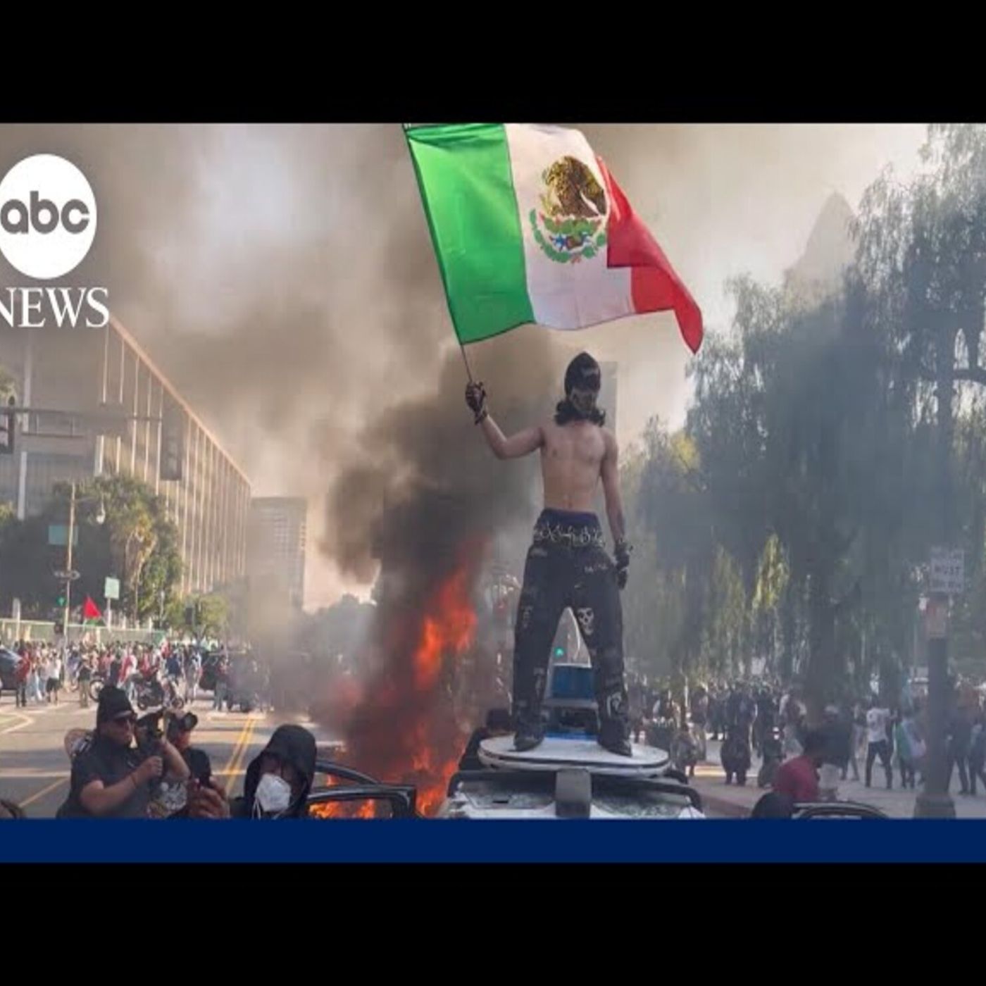 Los Angeles officials announce charges related to anti-ICE protests episode artwork