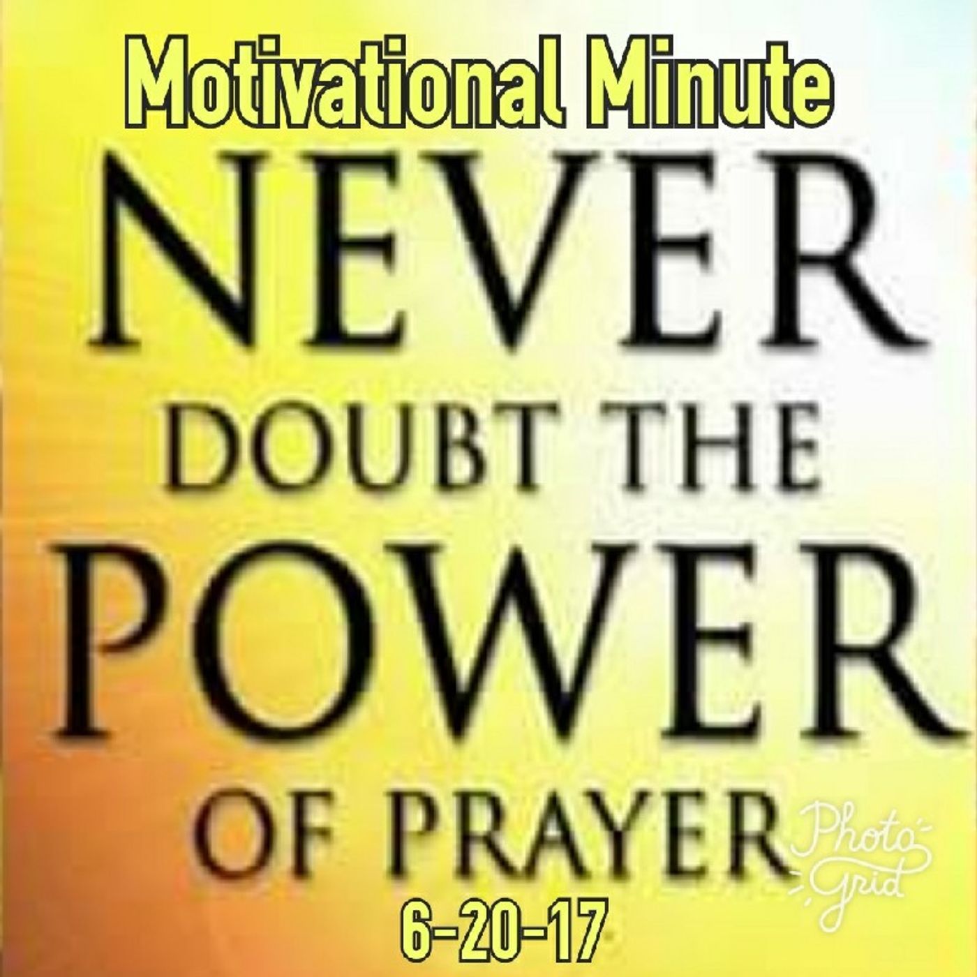 Prayer 6-20-2017 episode artwork