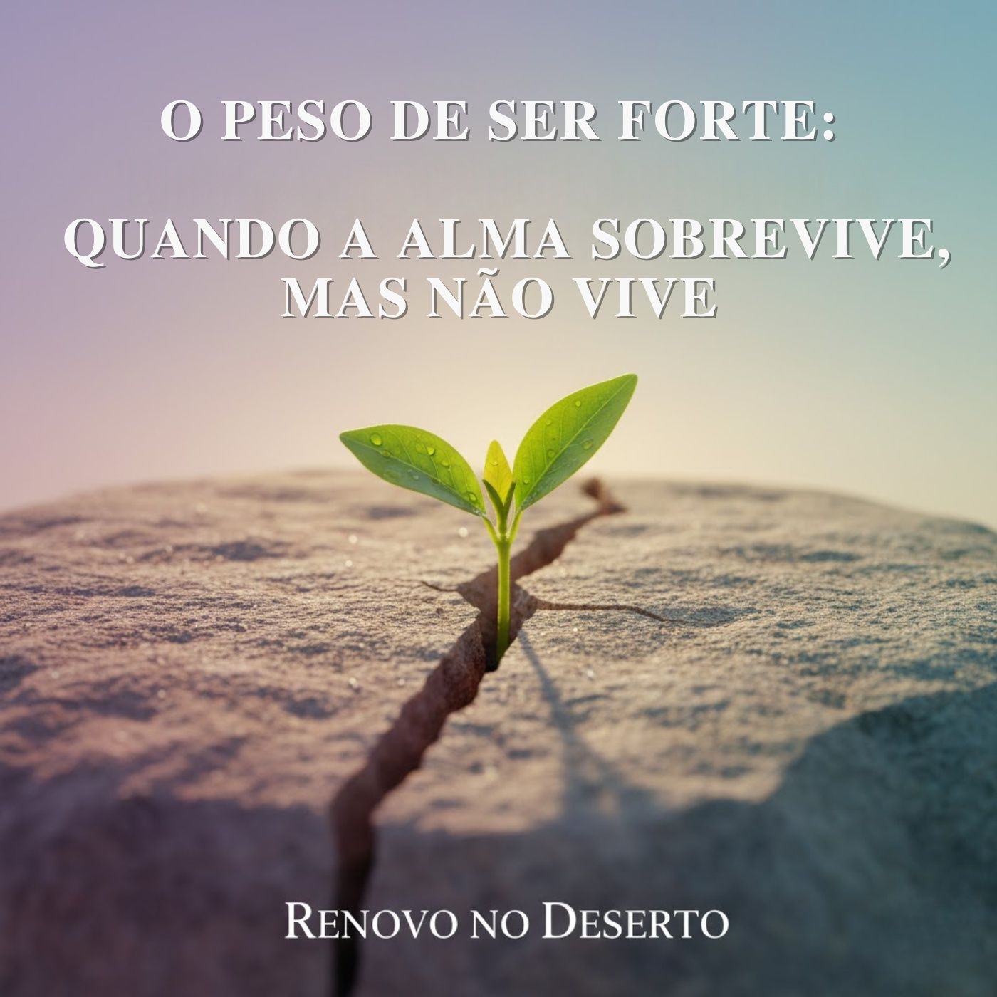 O Peso de Ser Forte: Quando a Alma Sobrevive, mas não Vive episode artwork