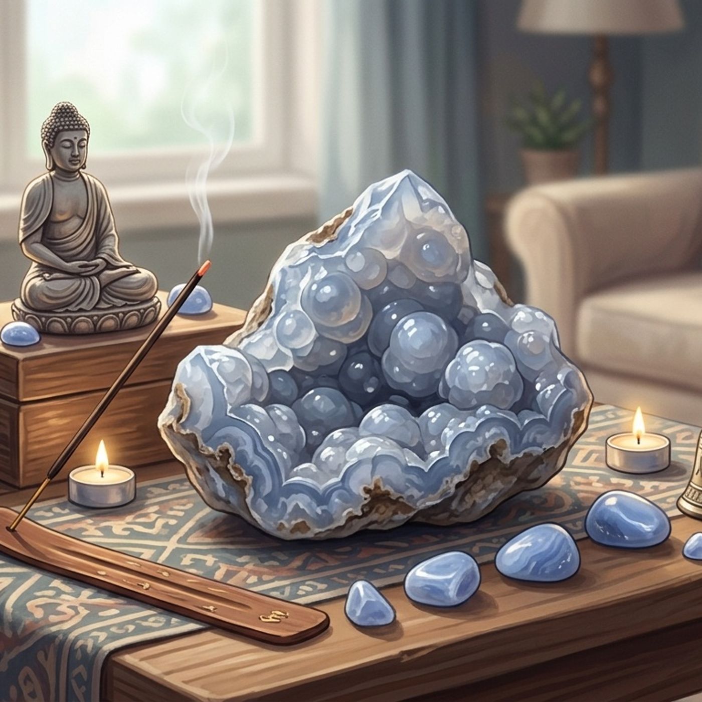 El Universo de Las Piedras y los Cristales: La Calcedonia azul episode artwork