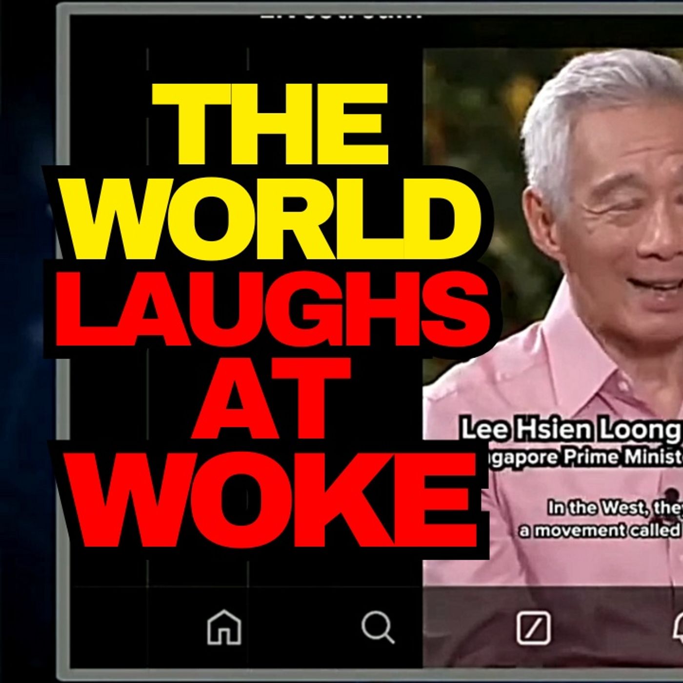 The World Laughs At Wokeness