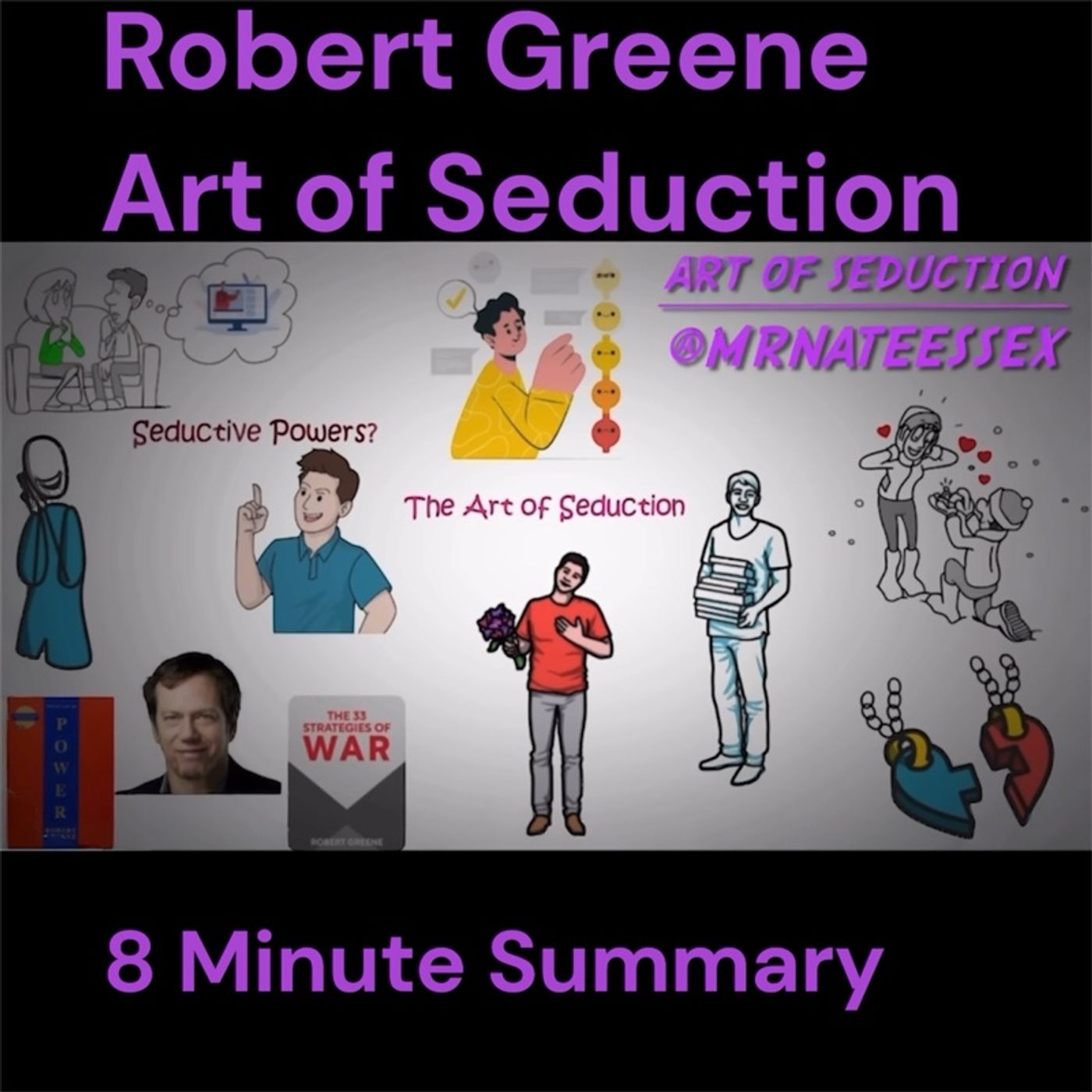 CCT Ep.32- Robert Greene- Art of Seduction (8 Min Summary)