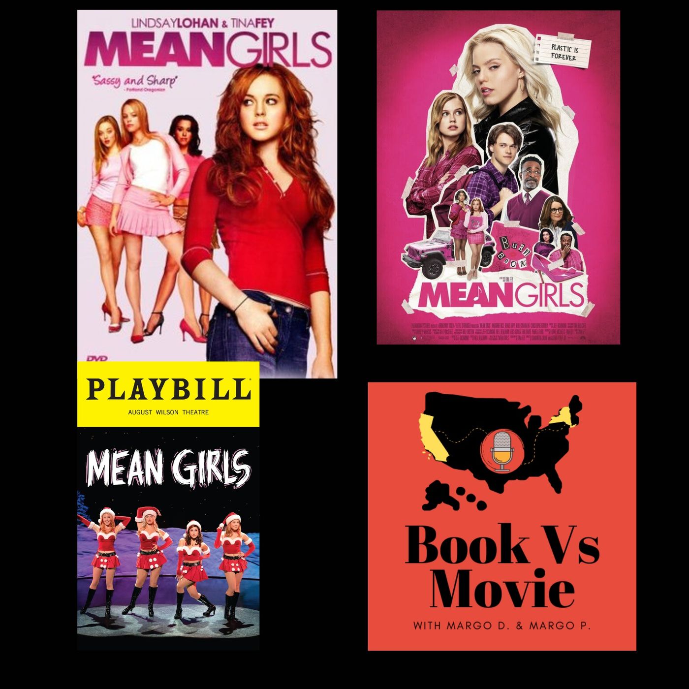 Mean Girls (2024) Tina Fey, Renee Rapp, Angourie Rice, Auli’i Cravalho, and Avantika