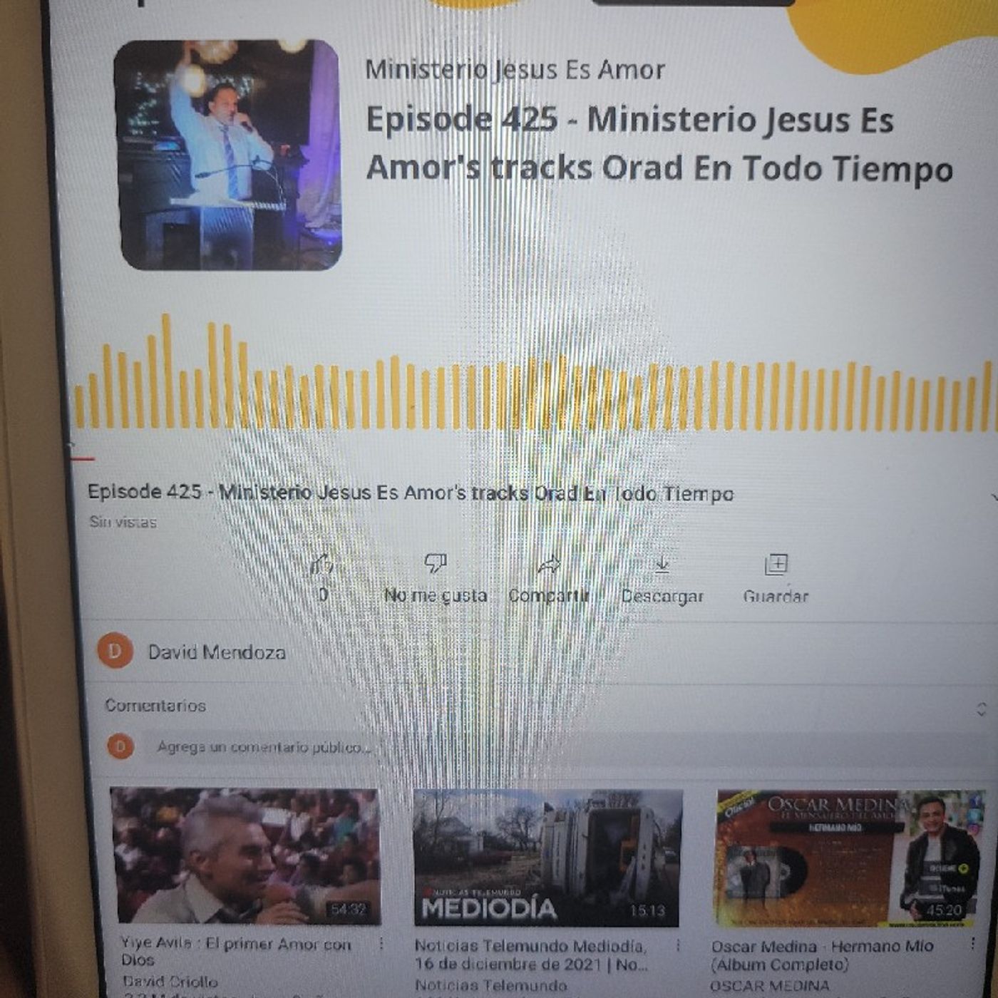 Episode 426 - Ministerio Jesus Es Amor's tracks.orad En Todo Tiempo episode artwork