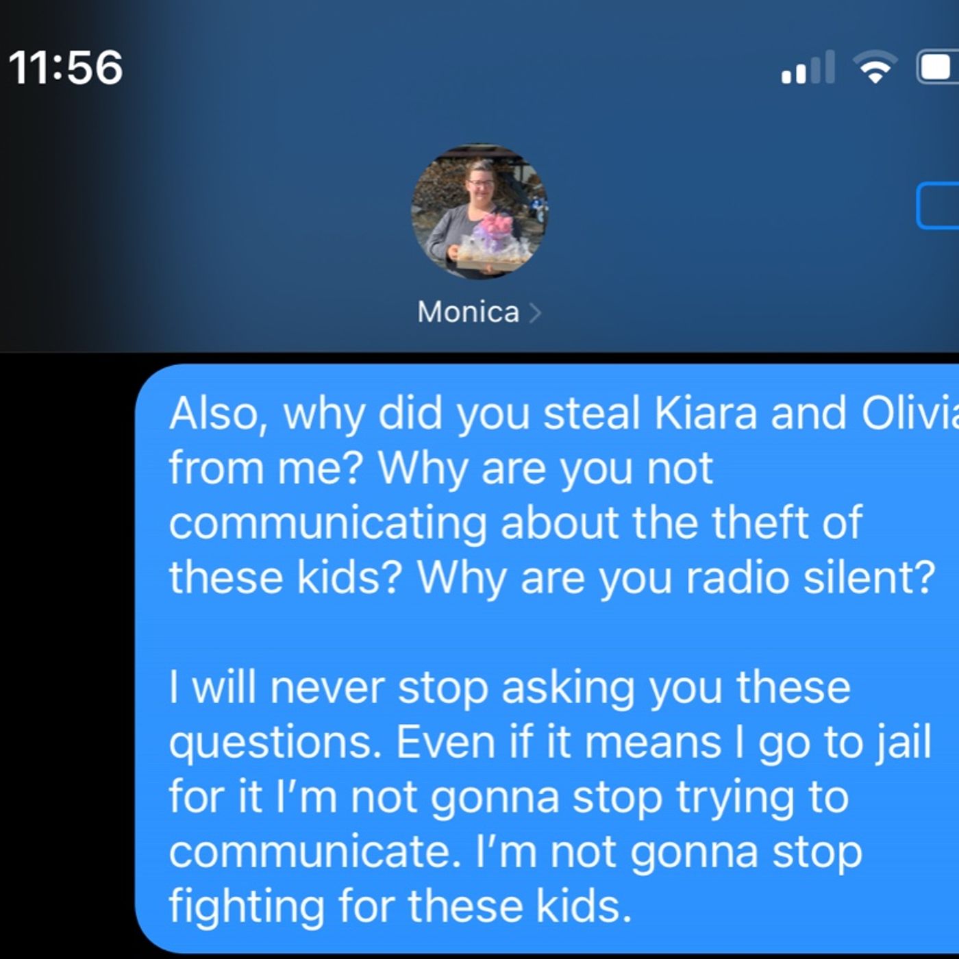 Dear Kiara And Olivia, Love Daddy