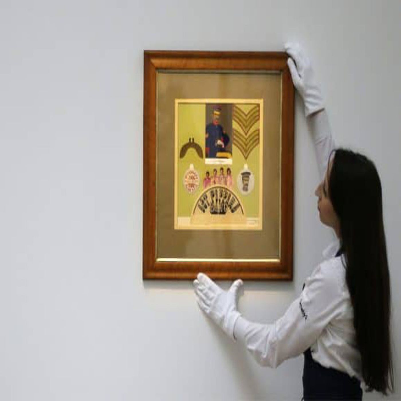 El Club de los Beatles: Subasta Collage Original Sgt. Pepper's episode artwork