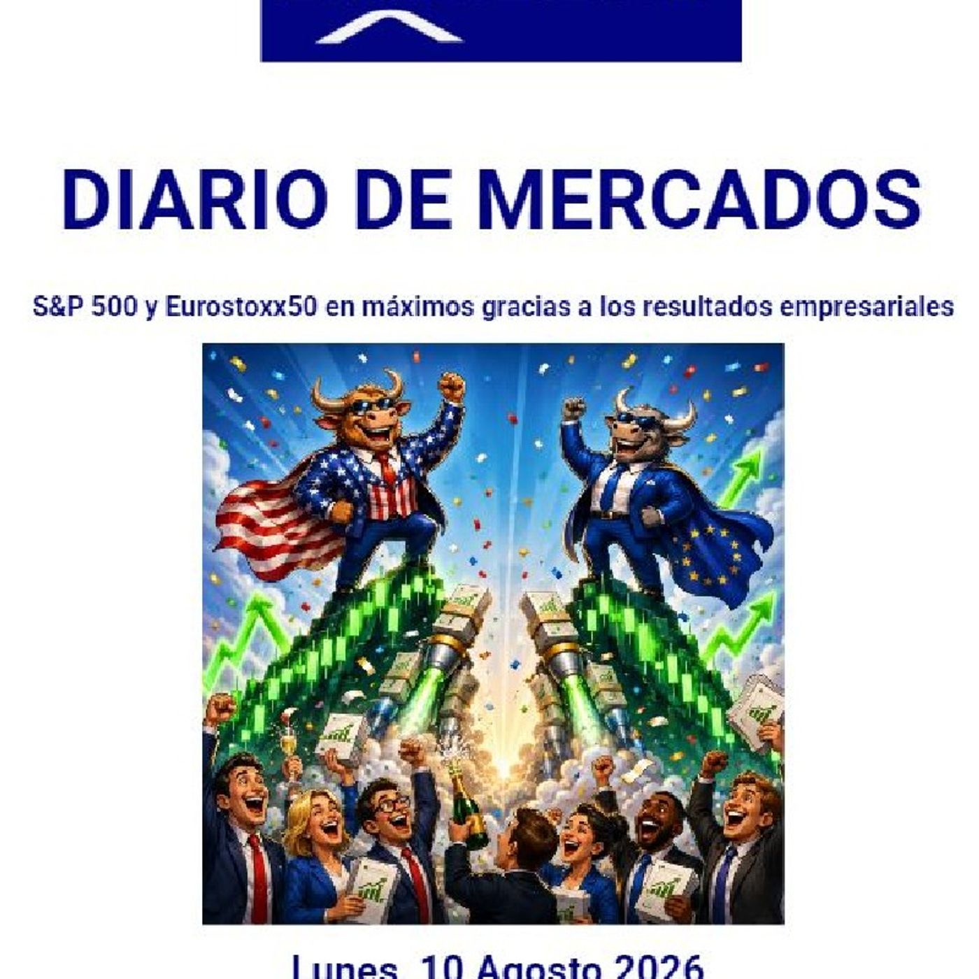 PODCAST en abierto DIARIO DE MERCADOS Lunes 10 Agosto 2026 episode artwork