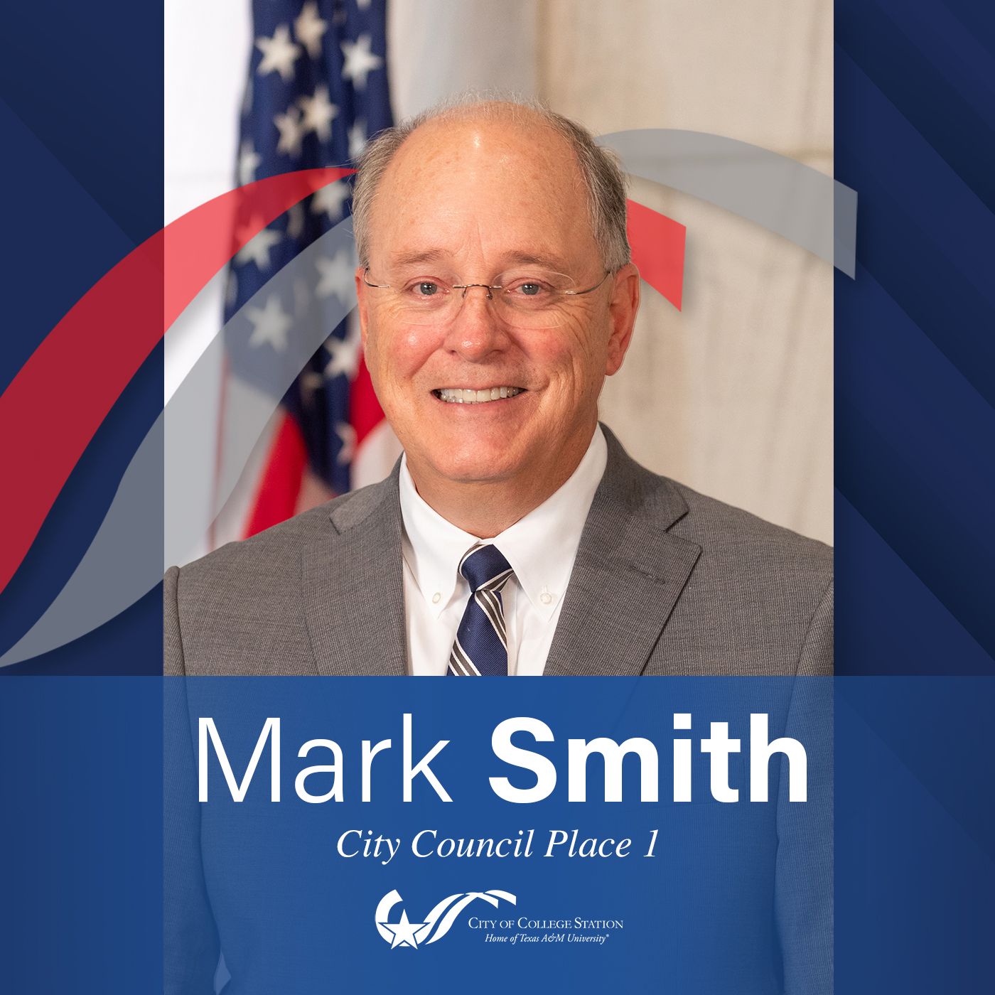 College Station City Councilman Mark Smith on The Infomaniacs episode artwork