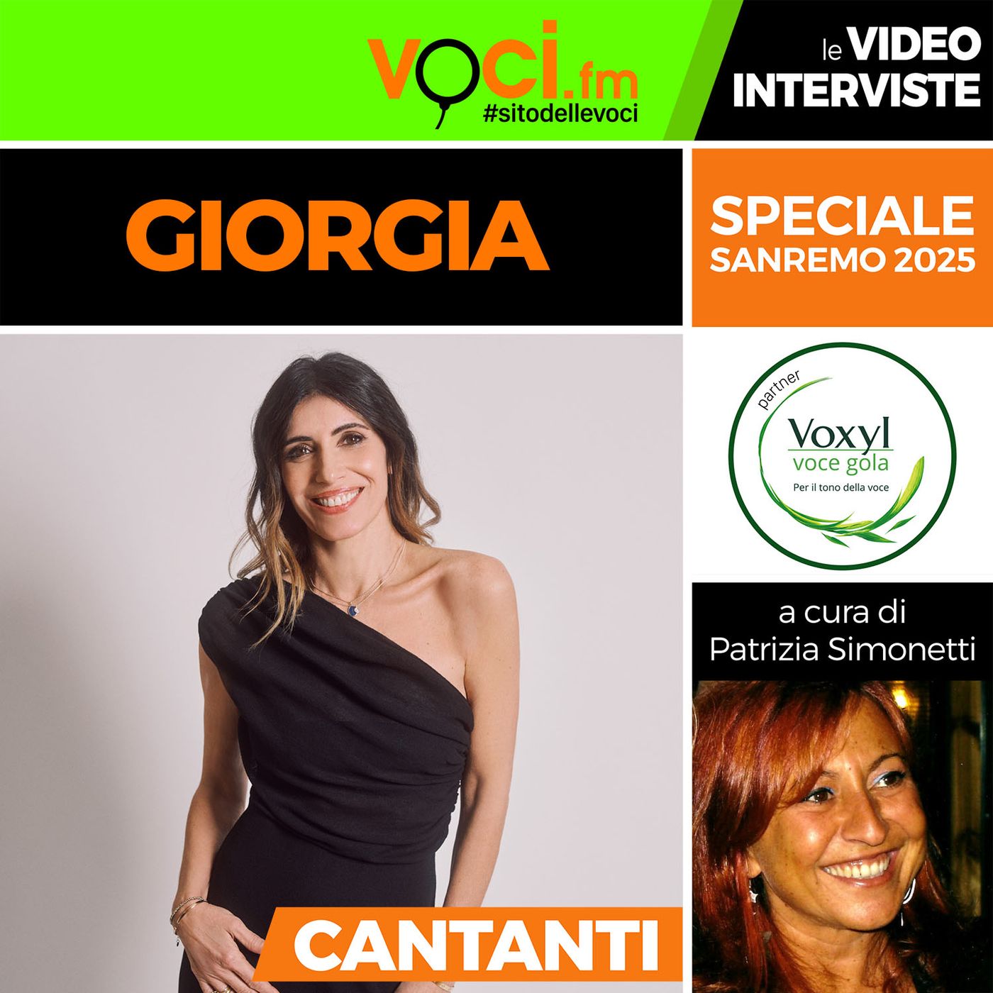 SANREMO 2025: GIORGIA su VOCI.fm - clicca PLAY e ascolta l'intervista episode artwork