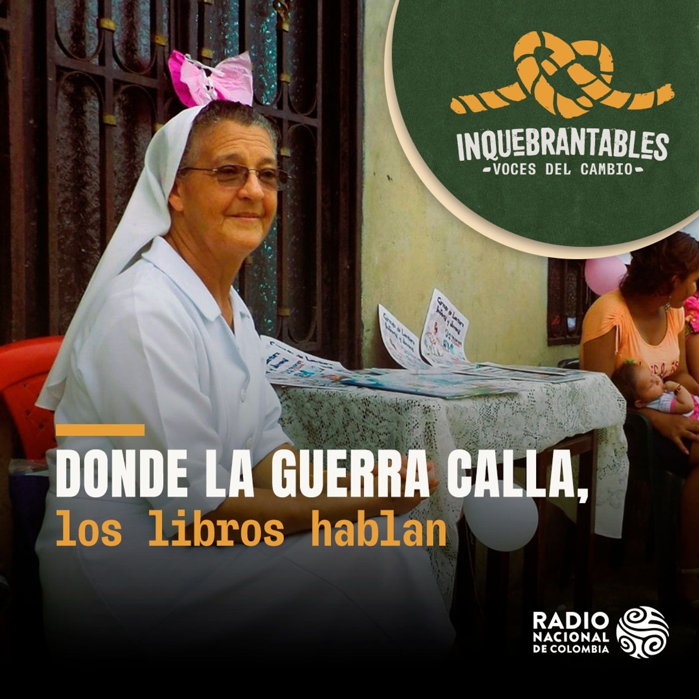Donde la guerra calla, los libros hablan episode artwork