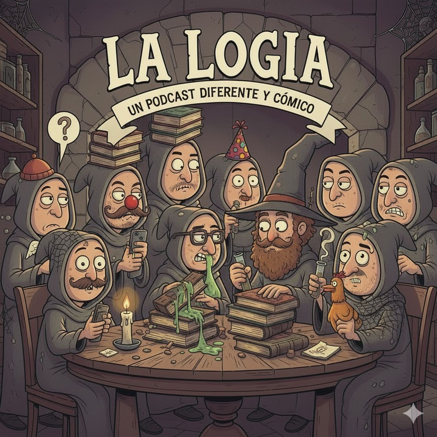 Episodios diferentes y cómicos podcast artwork