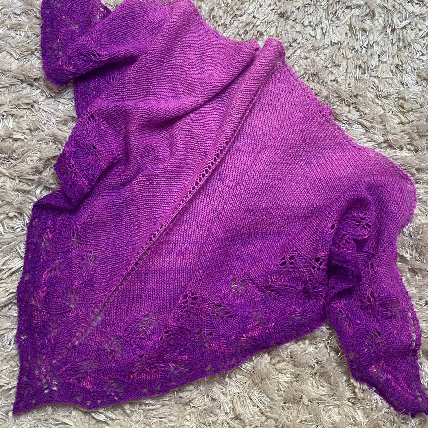 Ginkgo Shoulderette Shawl podcast artwork