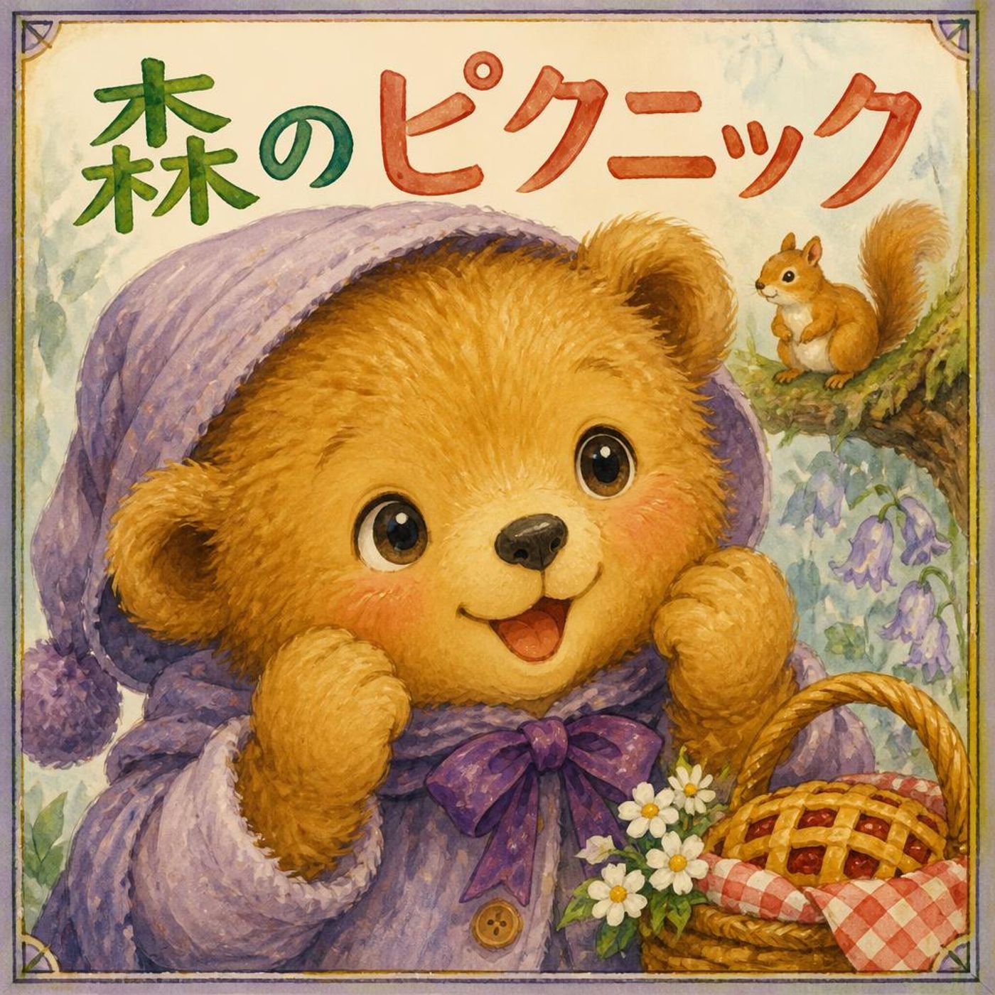 【動物の物語】こぐまのラベンダーと待ちに待った森のピクニック episode artwork