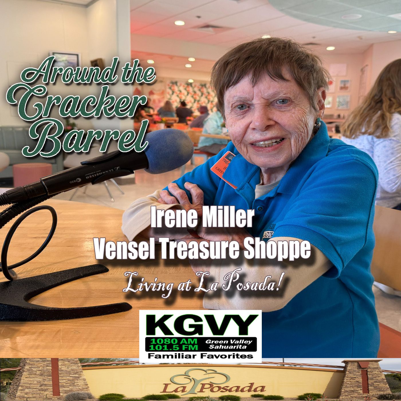 Around The Cracker Barrel - From Teacher to Gourd Artist: One Woman’s Creative Life at 93 (Aired 04/10/2026) episode artwork