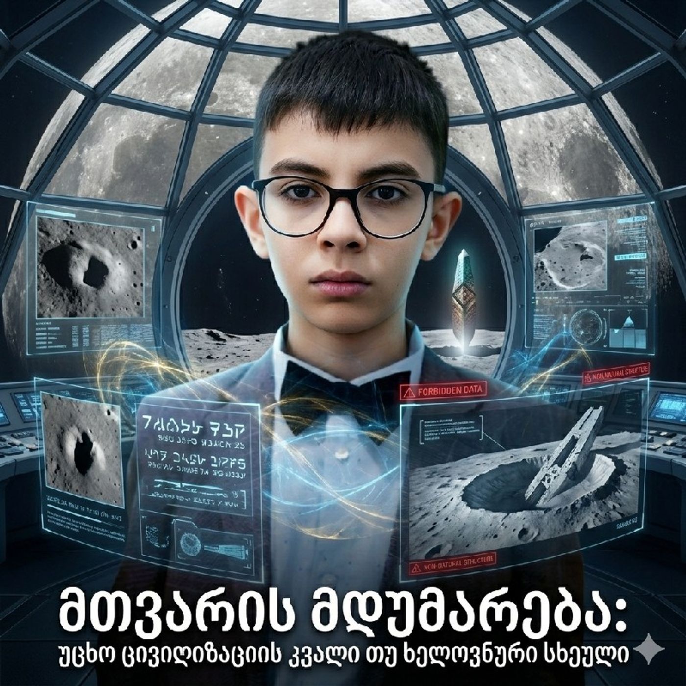 მთვარის მდუმარება:უცხო ცივილიზაციის კვალი თუ ხელოვნური სხეული episode artwork