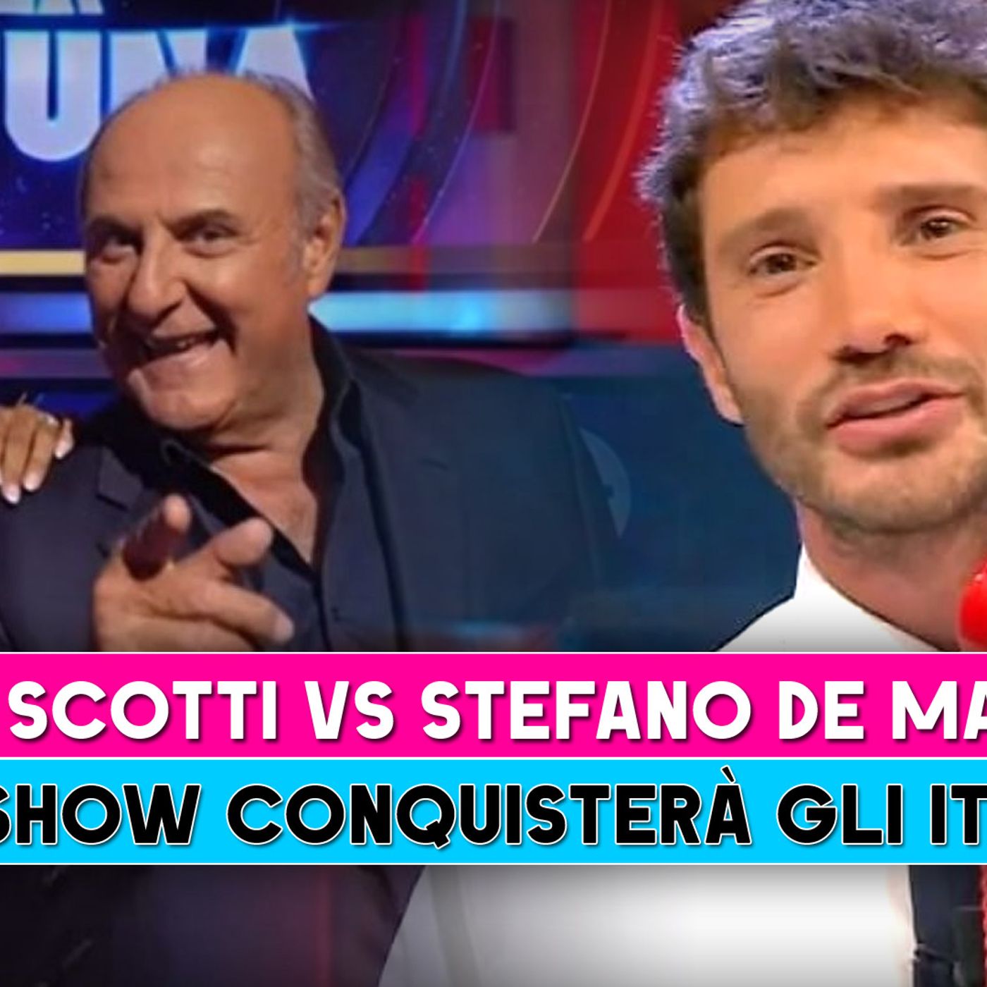 Gerry Scotti Contro Stefano De Martino: Quale show conquisterà gli italiani?
