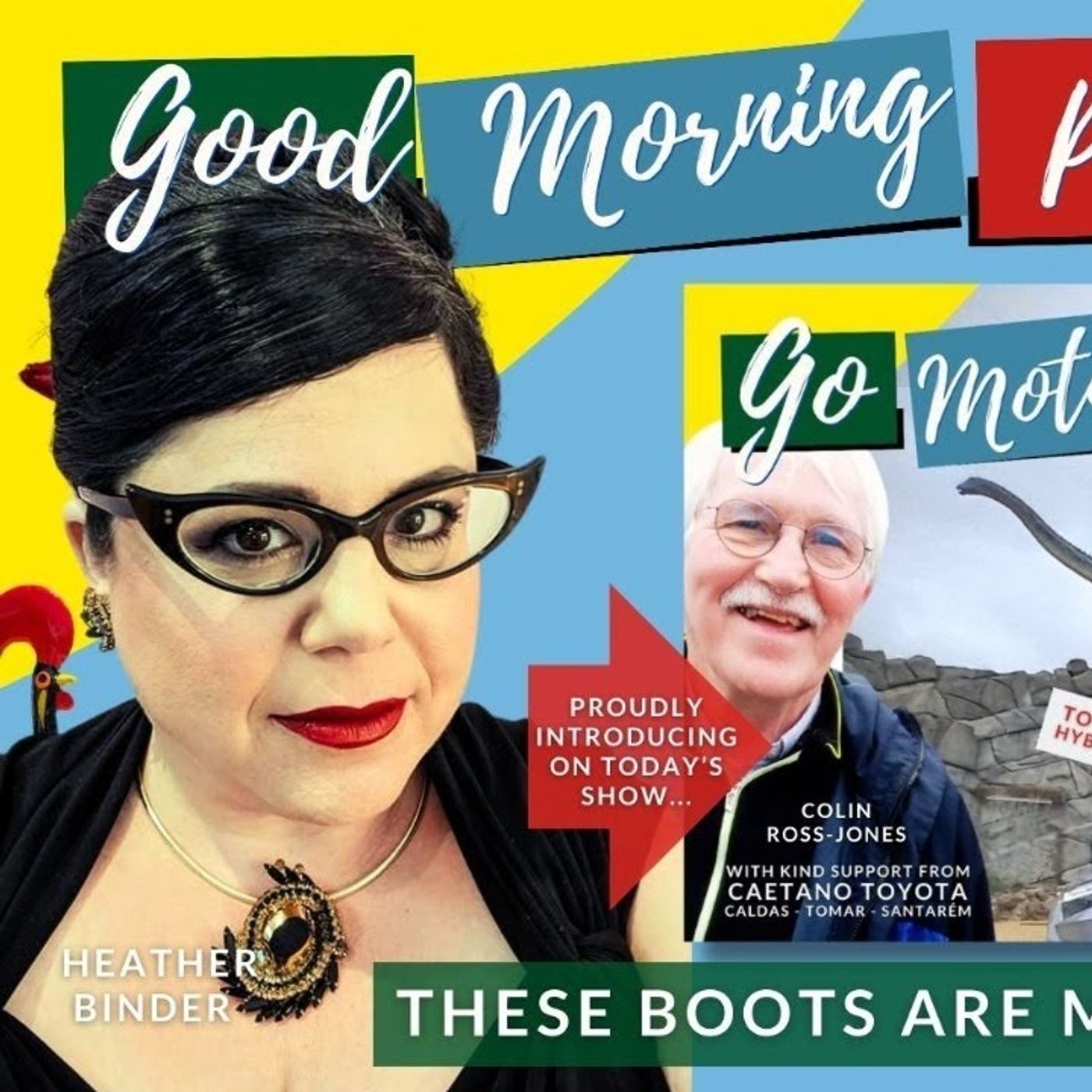 GET Migrating & GO Motoring (NEW!) on Good Morning Portugal! With Carl, Colin & Heather