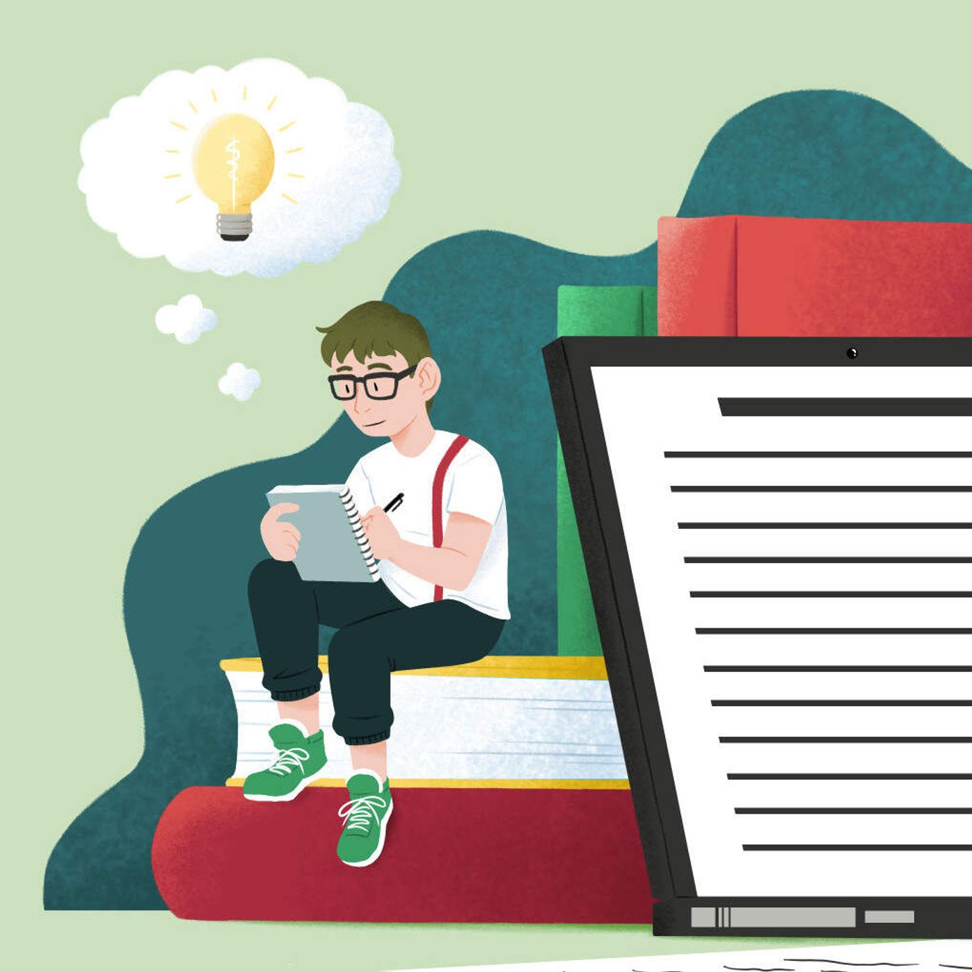 If you've always wanted to write a book, here's how episode artwork
