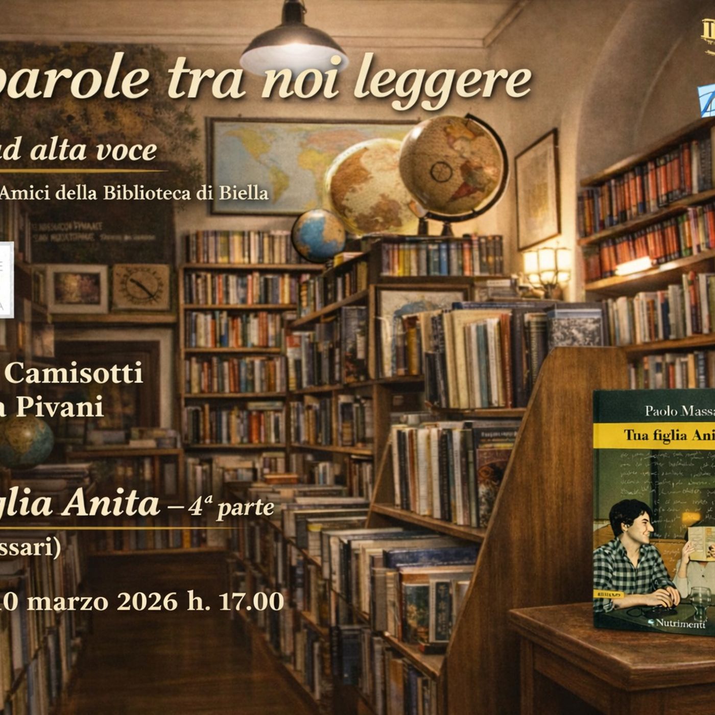 Le  parole tra noi leggere i libri ad alta voce - Mi figlia Anita   quarta puntata episode artwork